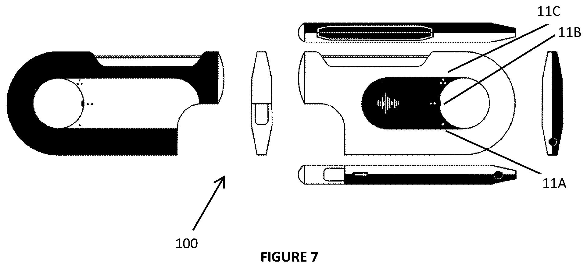 Patent US12106739 Figure 7 – Manual music generator