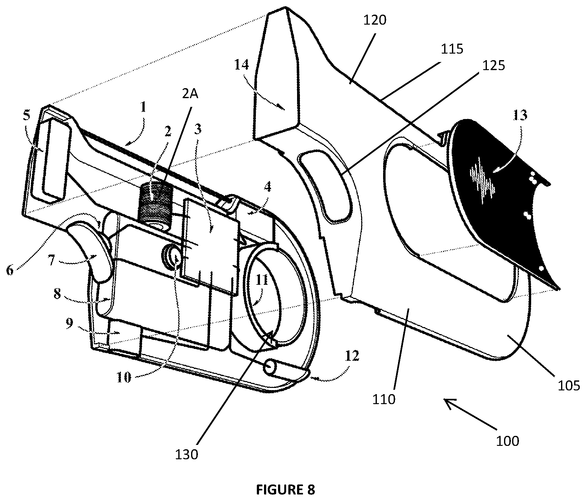 Patent US12106739 Figure 8 – Manual music generator