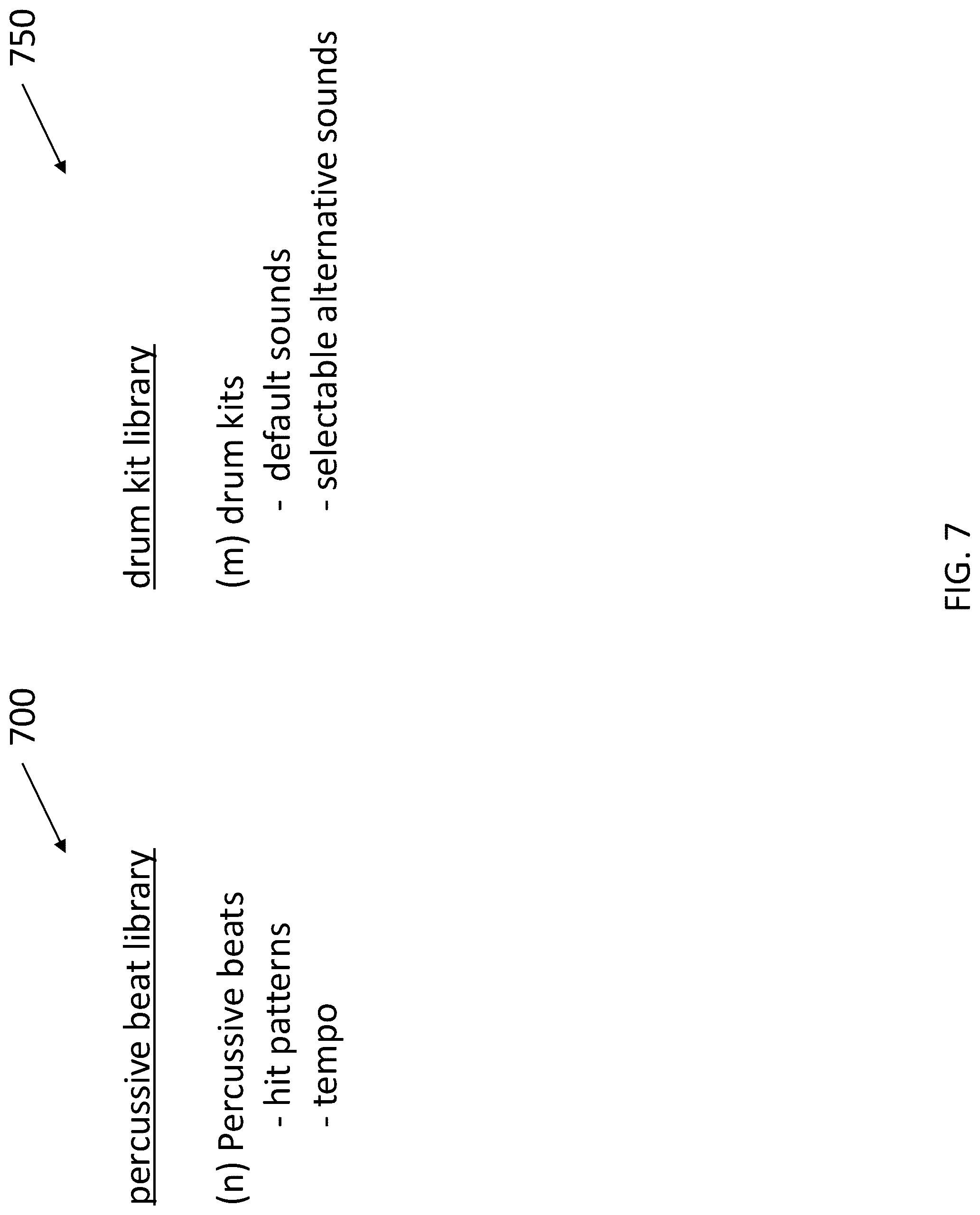 Patent US12106743 Figure 10 – Beat player musical instrument