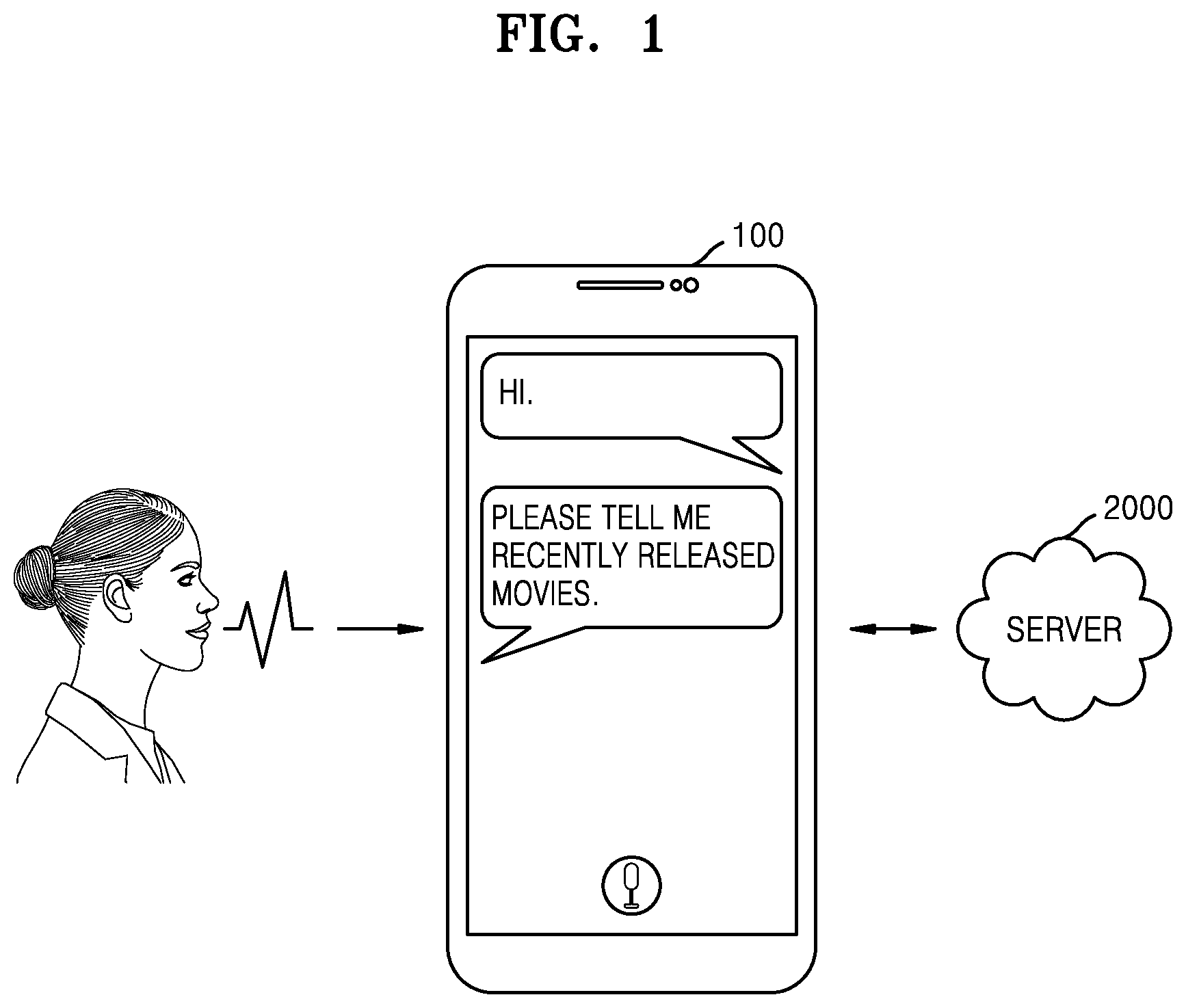 Patent US12106754 Figure 1 – Systems and operation methods for device selection using ambient noise