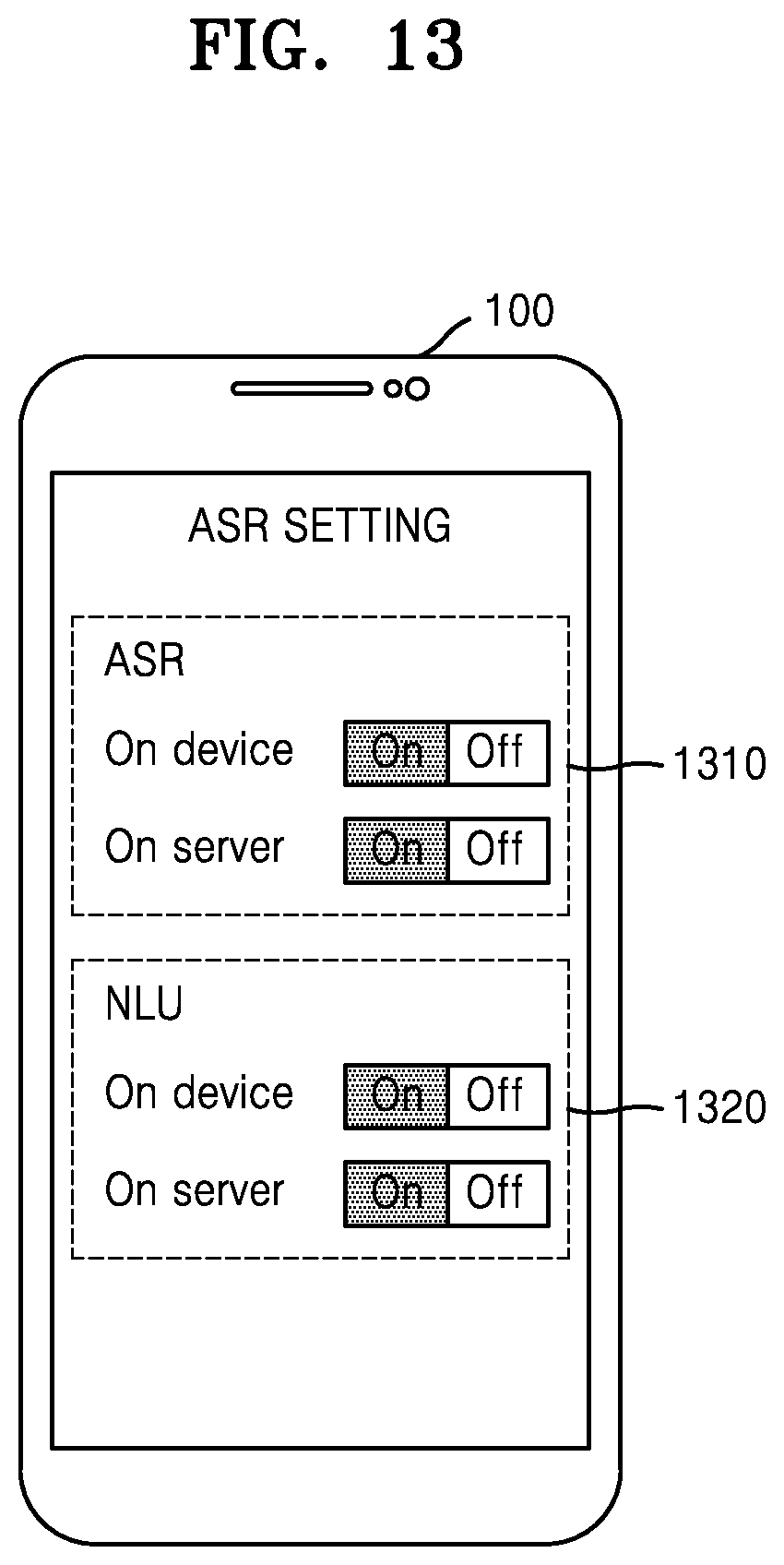 Patent US12106754 Figure 13 – Systems and operation methods for device selection using ambient noise