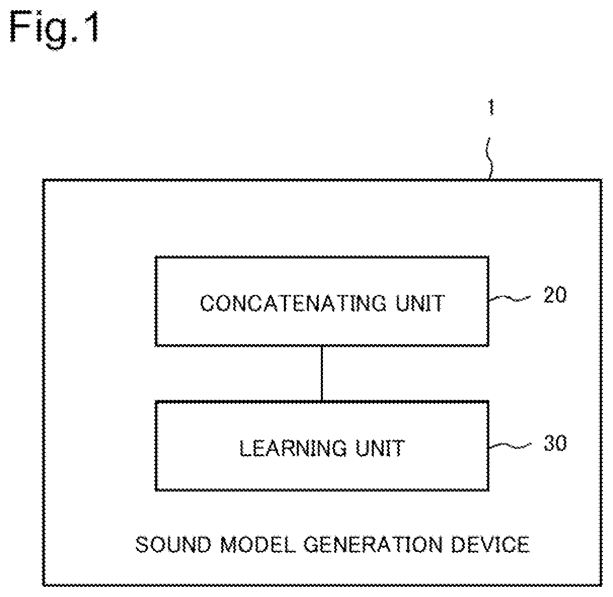 Patent US12106770 Figure 1 – Sound model generation device, sound model generation method, and recording medium