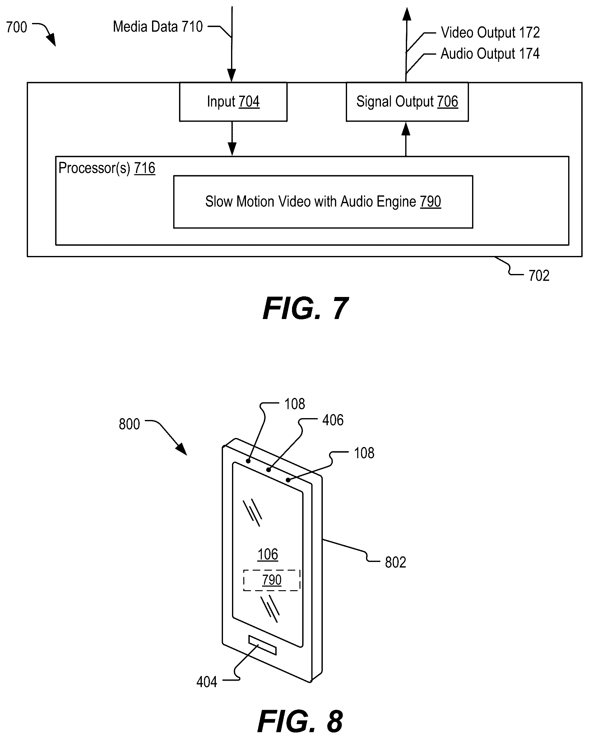 Patent US12106776 Figure 6 – Coordination of slow motion video with audio