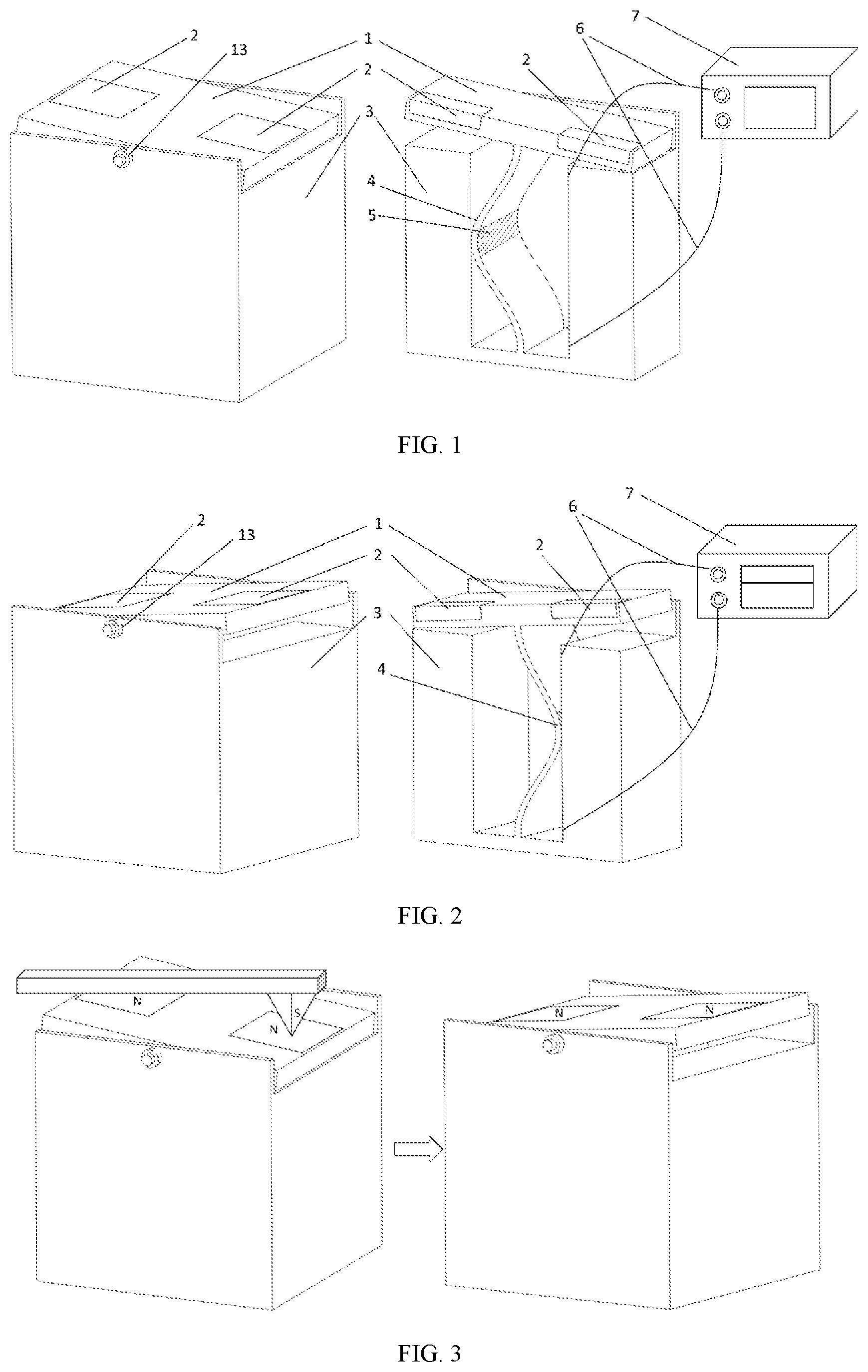 Patent US12106782 — Editable read-write data memory based on mechanical structure — Figure 1