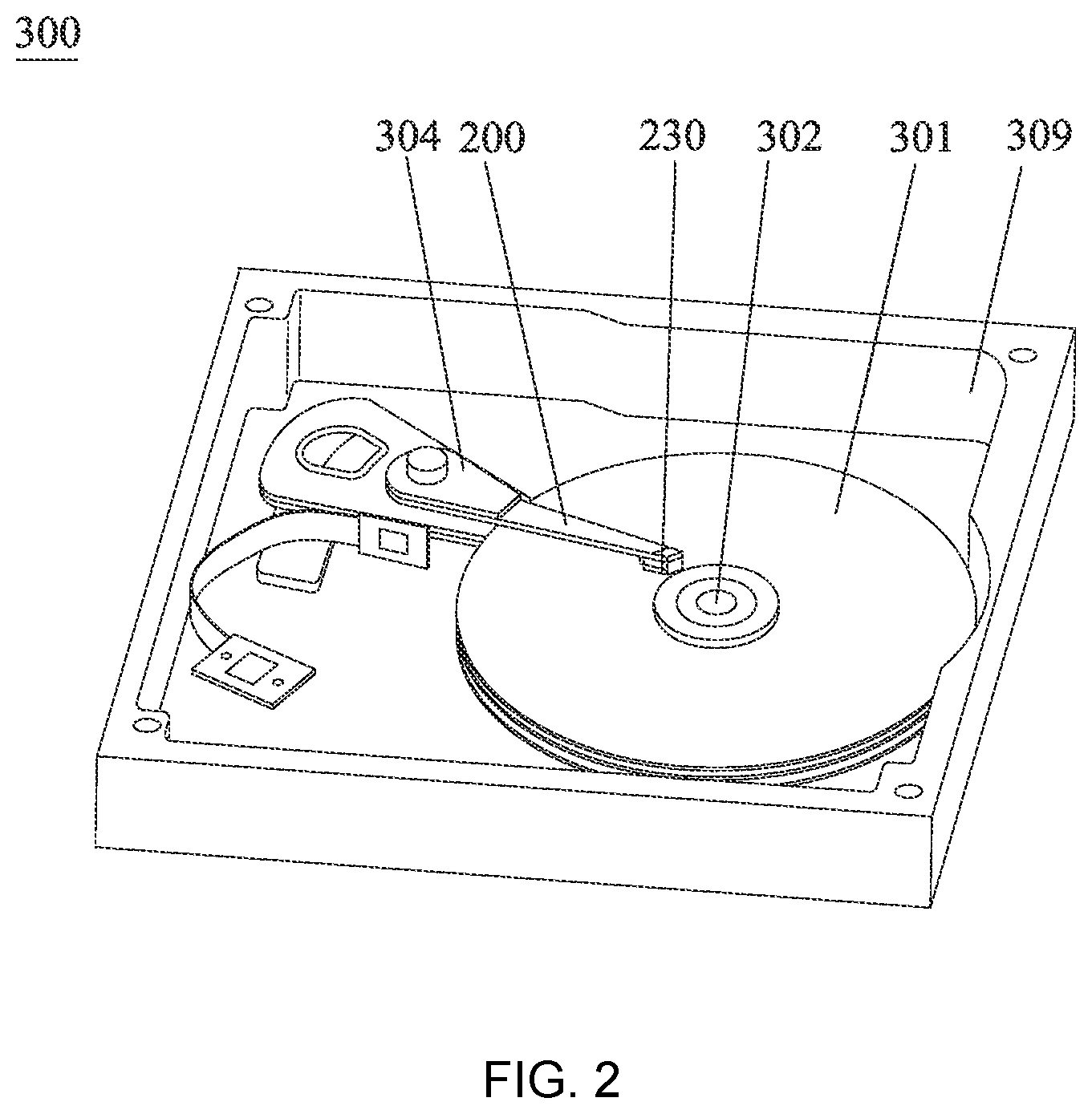 Patent US12106783 Figure 2 – Microwave-assisted magnetic recording (MAMR) head slider with diamoind-like carbon layer and a silicon nitride layer, and related head gimbal assembly and disk drive unit
