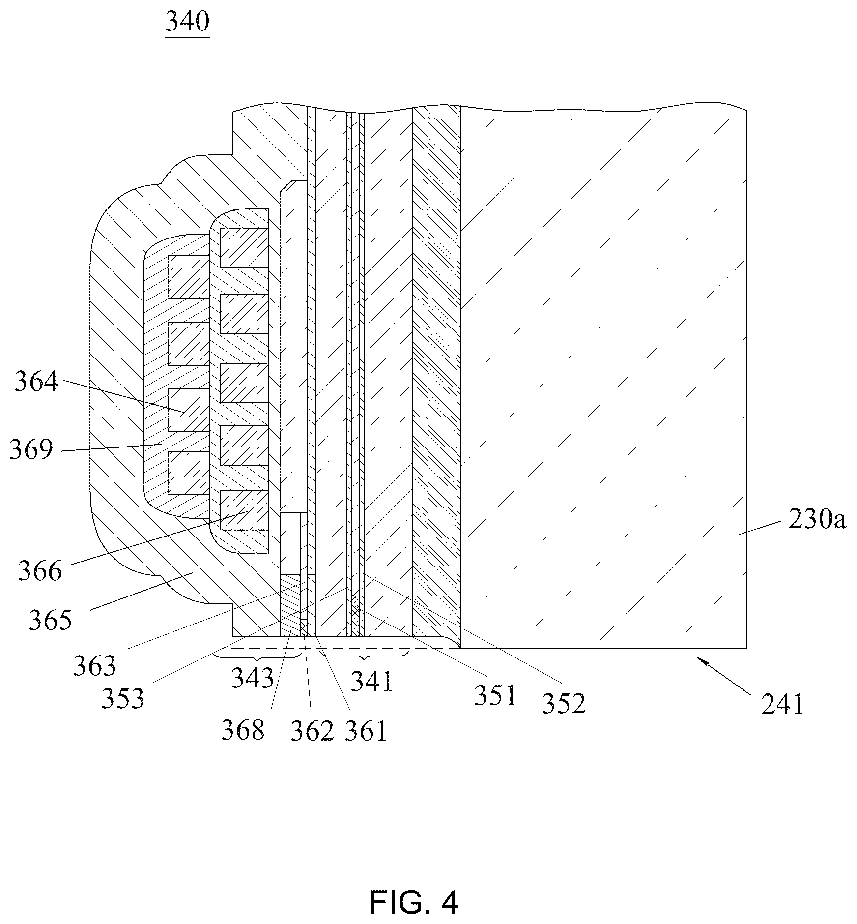 Patent US12106783 Figure 4 – Microwave-assisted magnetic recording (MAMR) head slider with diamoind-like carbon layer and a silicon nitride layer, and related head gimbal assembly and disk drive unit