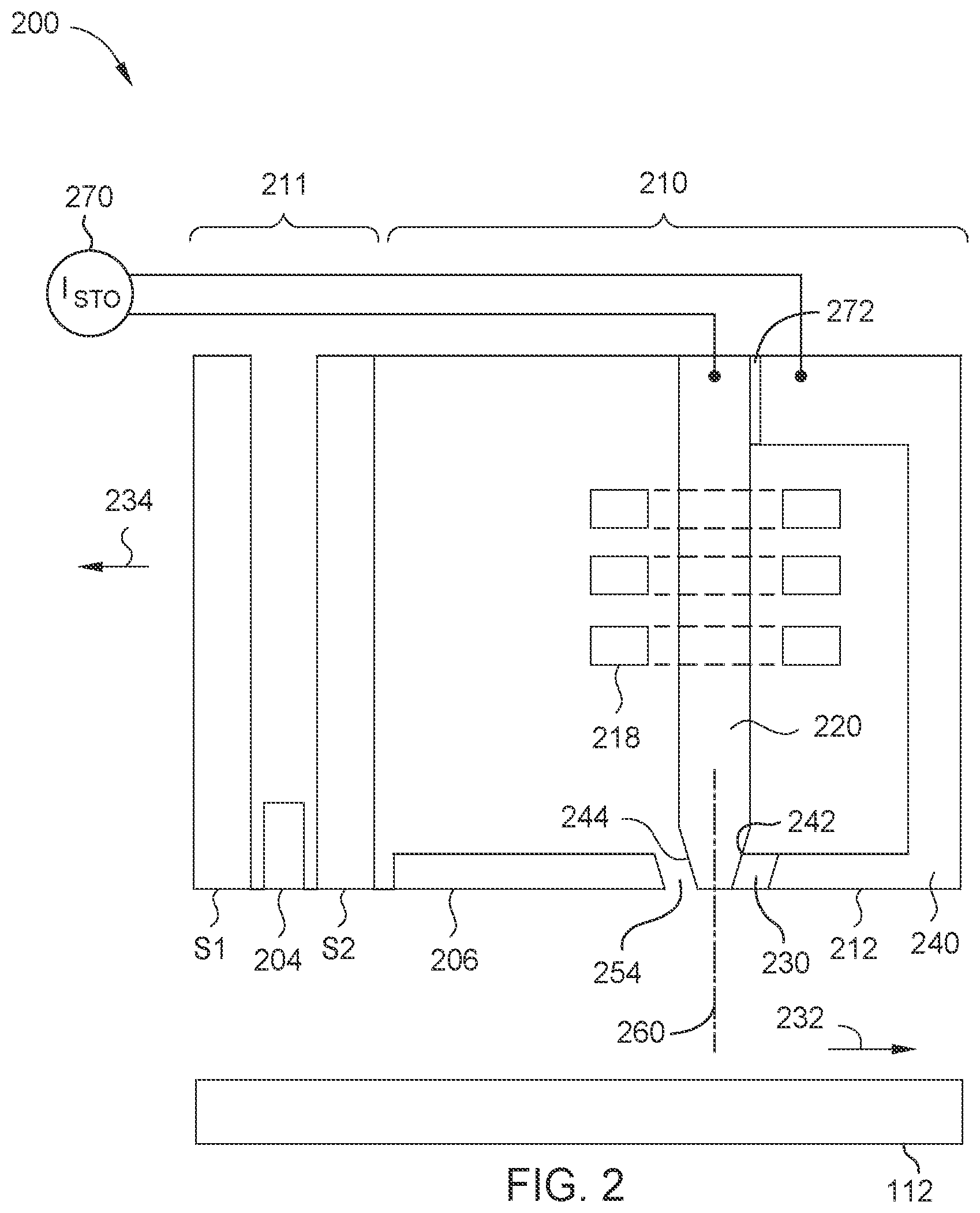 Patent US12106787 Figure 2 – DFL read head with SiOx cap layer on AlOx refill layers