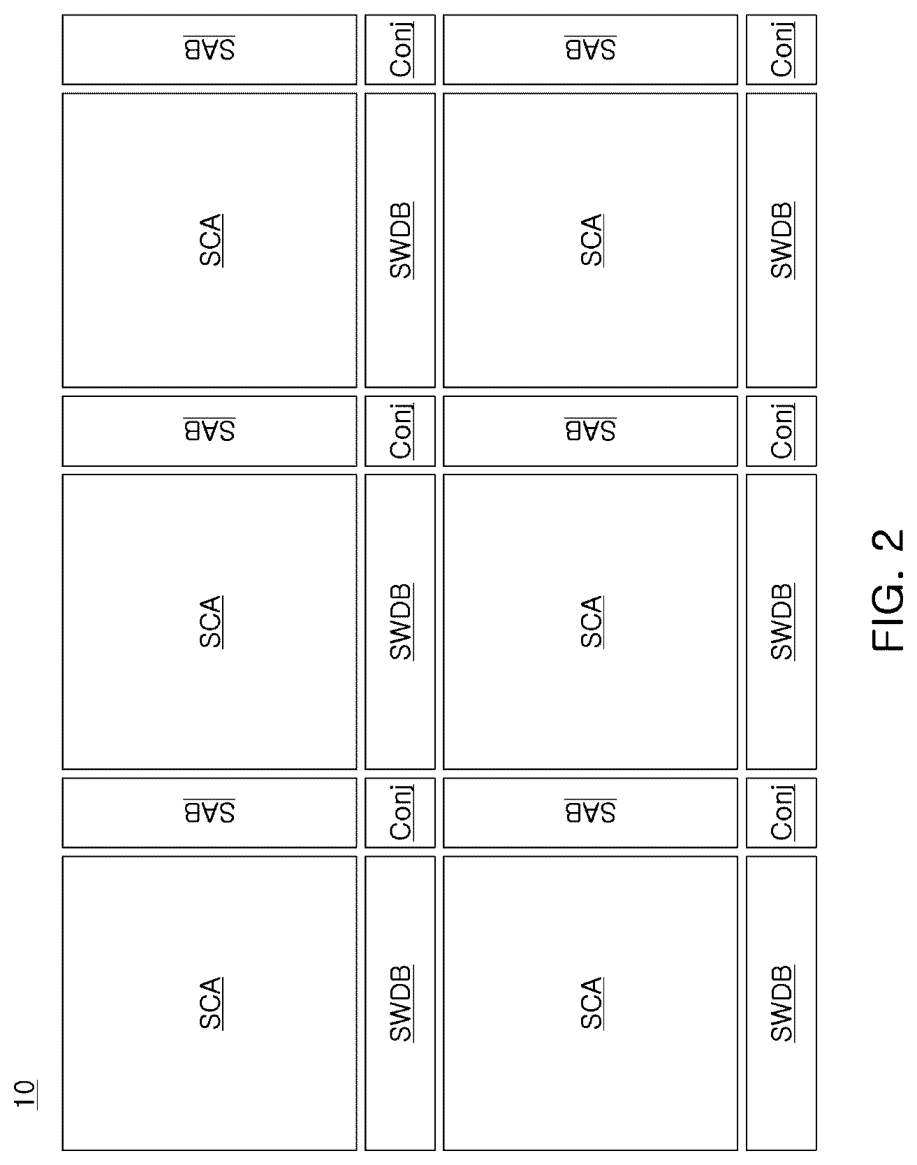 Patent US12106795 Figure 2 – Memory device having sub wordline driver