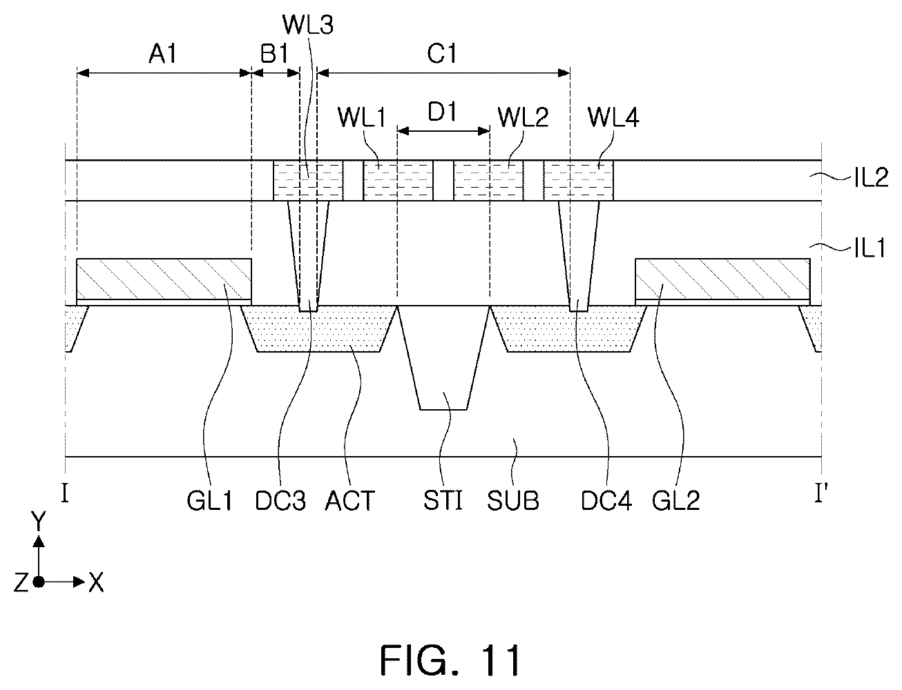 Patent US12106795 Figure 10 – Memory device having sub wordline driver