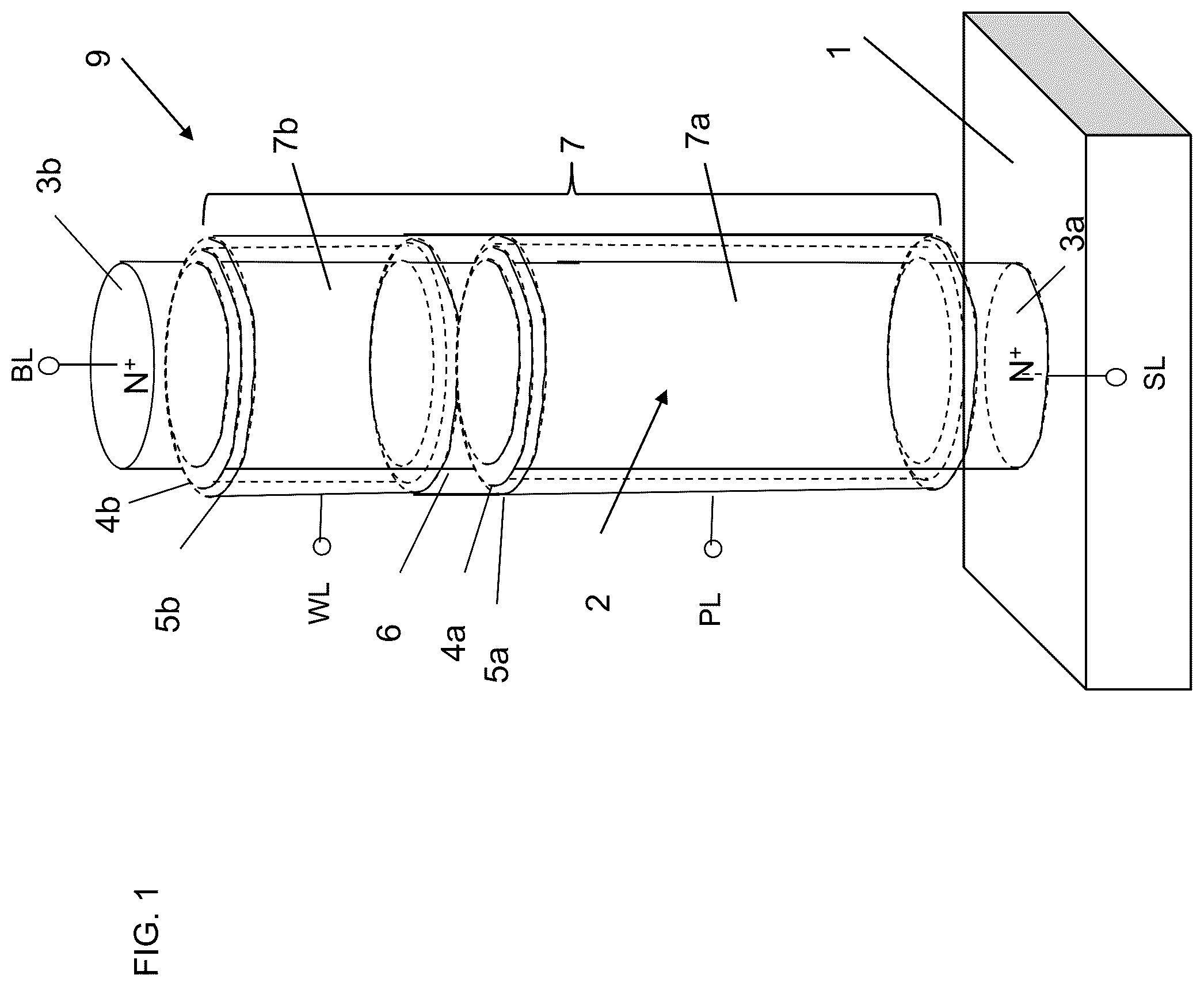 Patent US12106796 Figure 1 – Method for manufacturing semiconductor element-including memory device