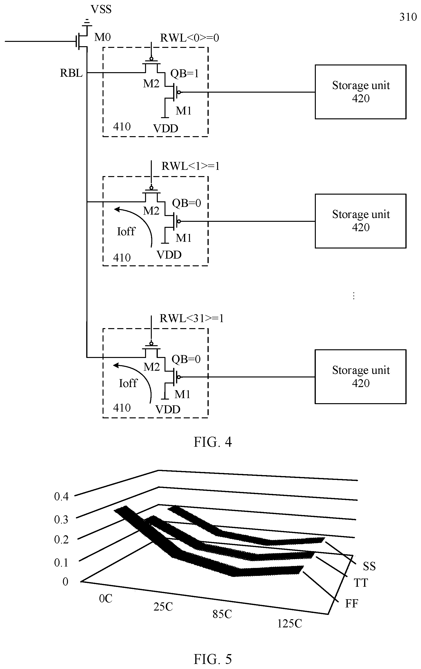 Patent US12106802 Figure 3 – Storage array having half schmitt inverter