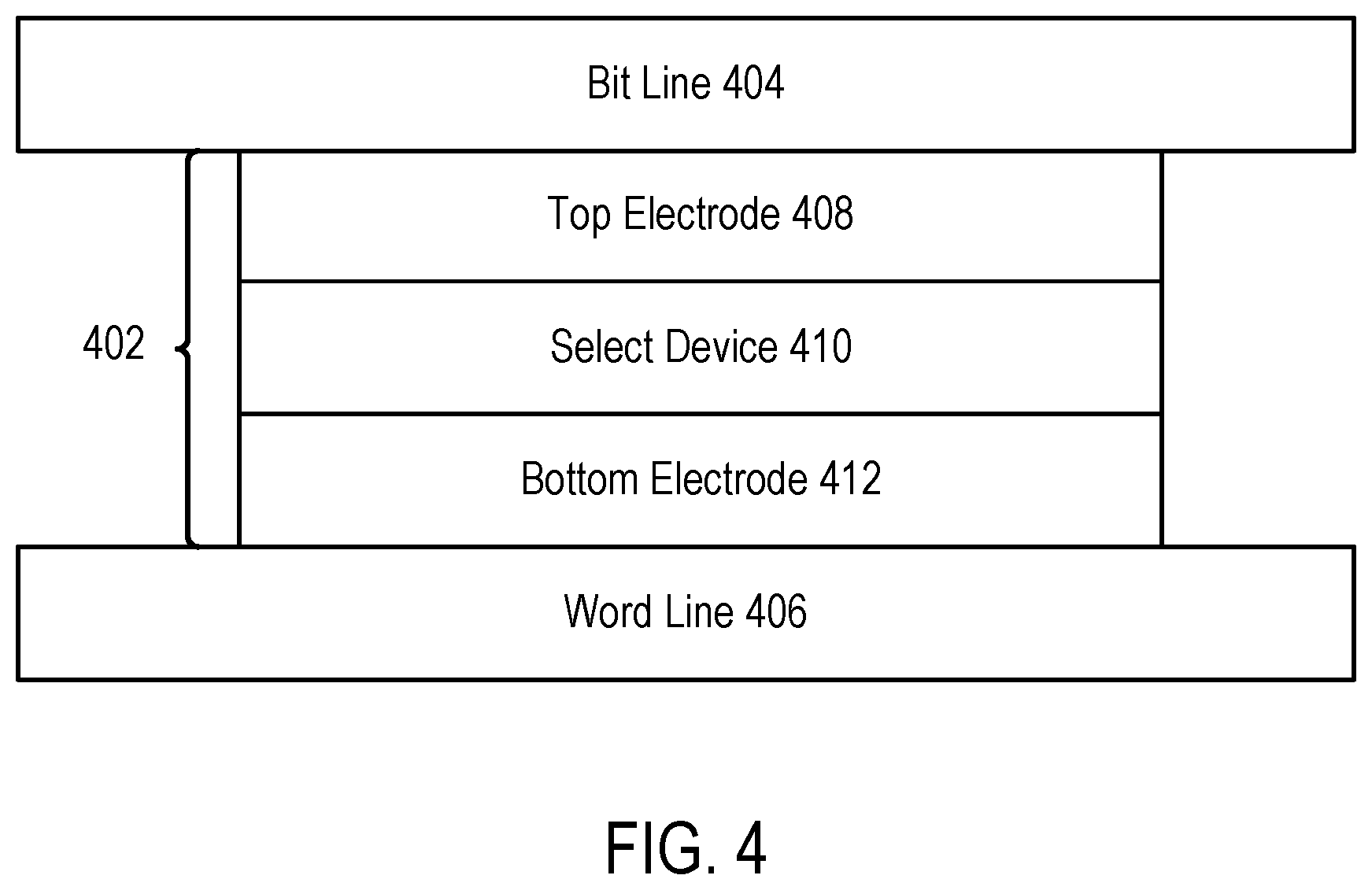 Patent US12106803 Figure 4 – Multi-step pre-read for write operations in memory devices
