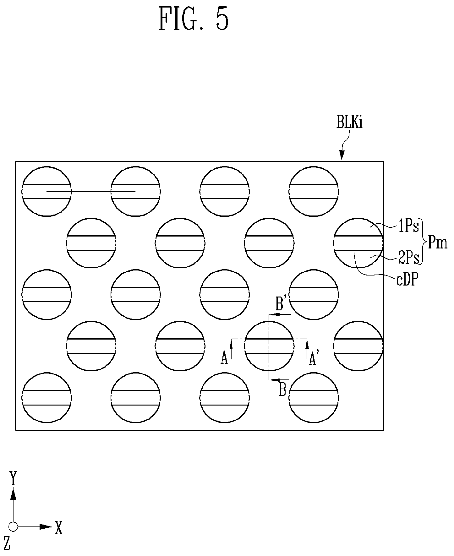 Patent US12106806 Figure 5 – Memory device storing logical page data and operating method of the memory device