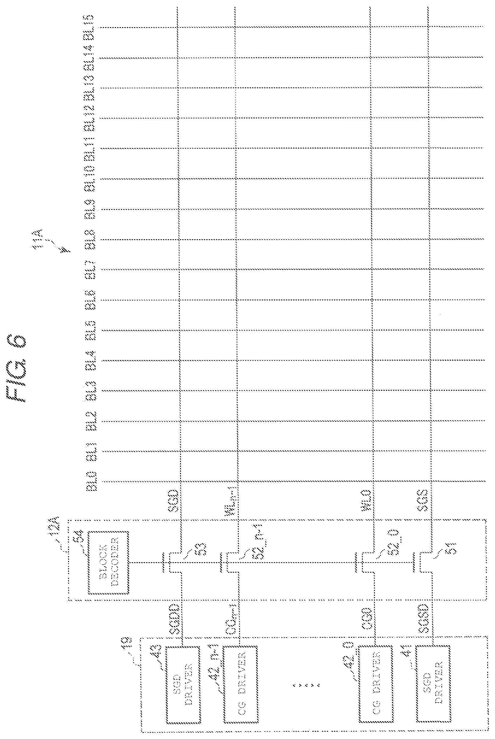 Patent US12106808 Figure 6 – Semiconductor storage device