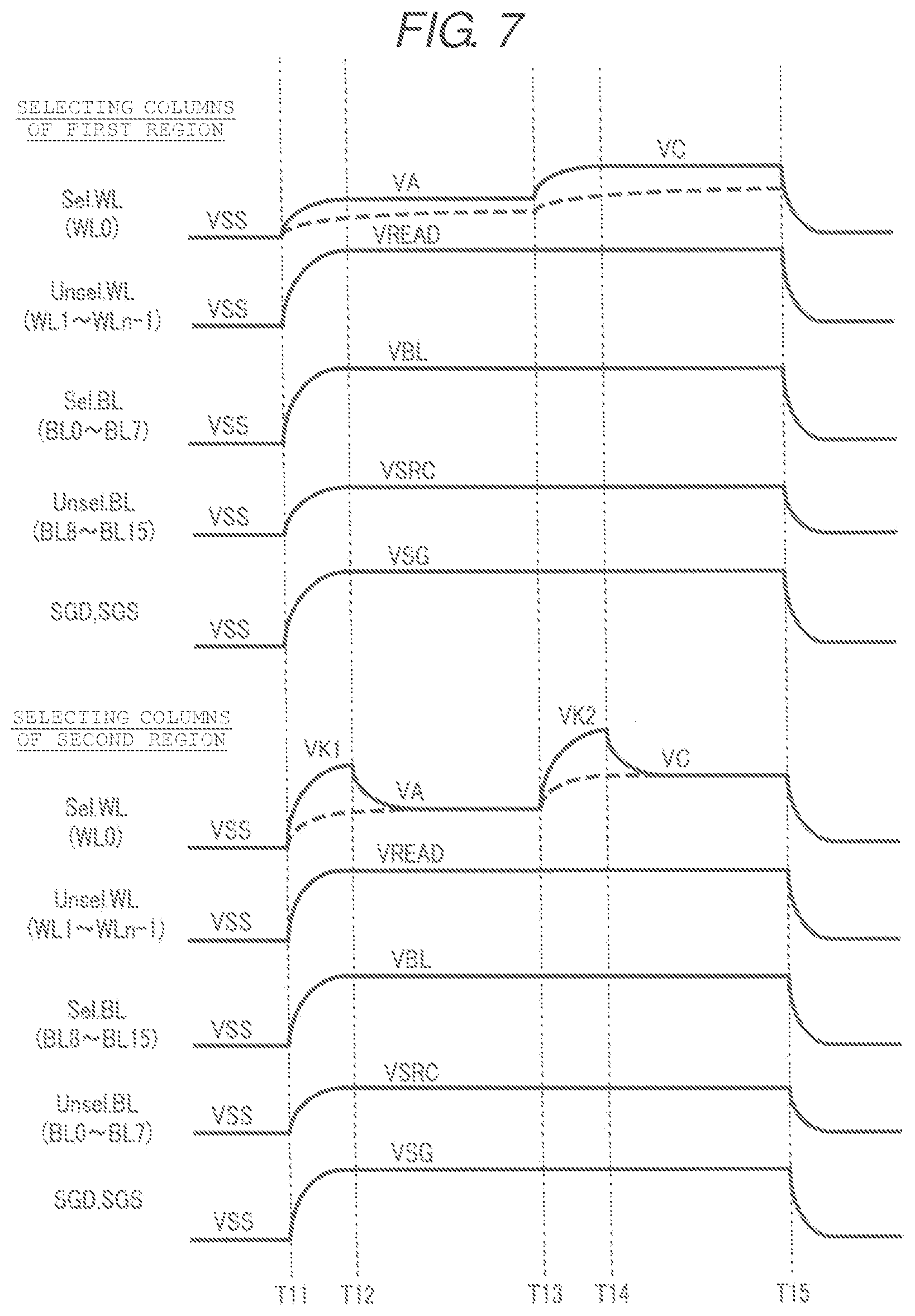Patent US12106808 Figure 7 – Semiconductor storage device