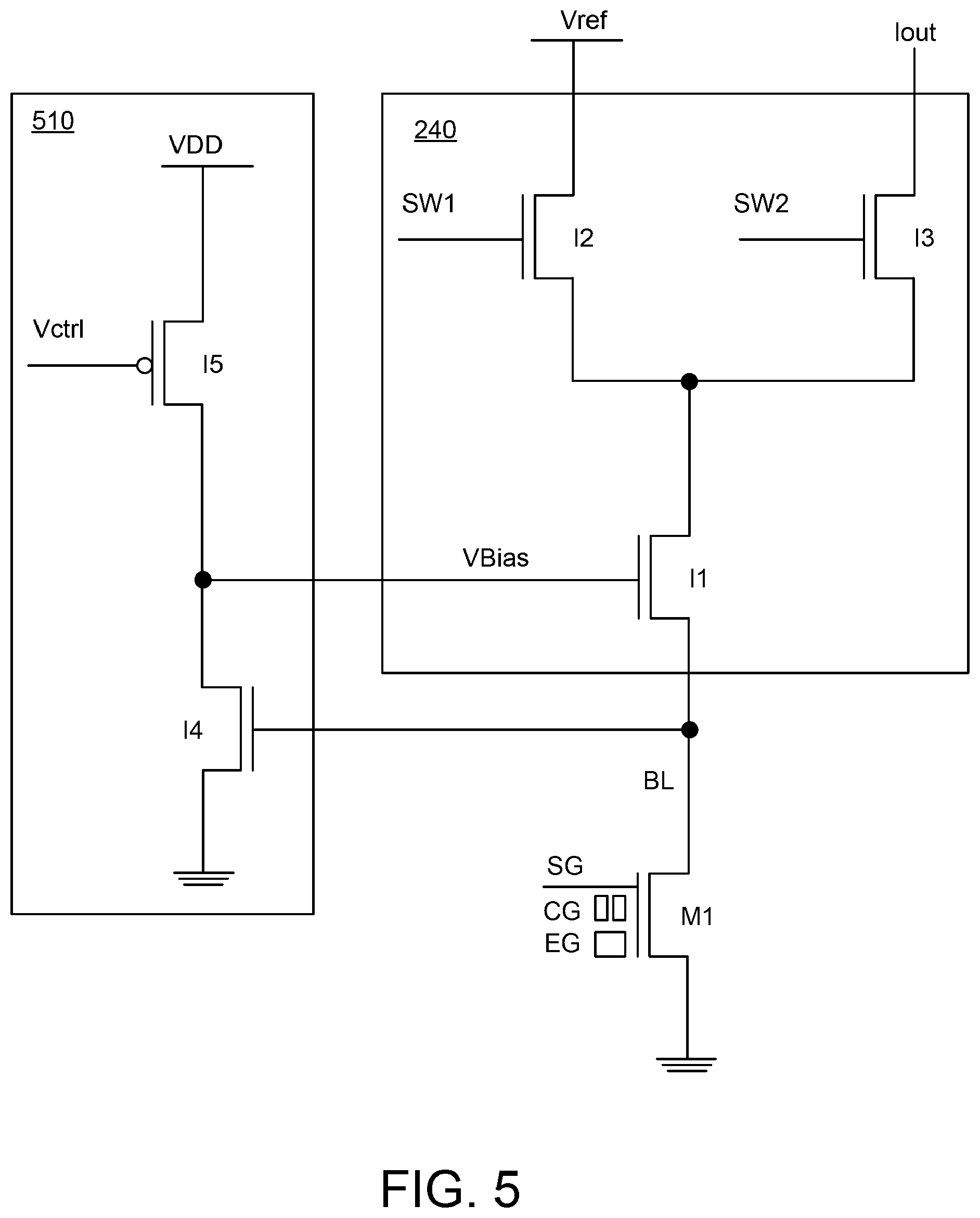 Patent US12106809 Figure 5 – System and method for reliable sensing of memory cells
