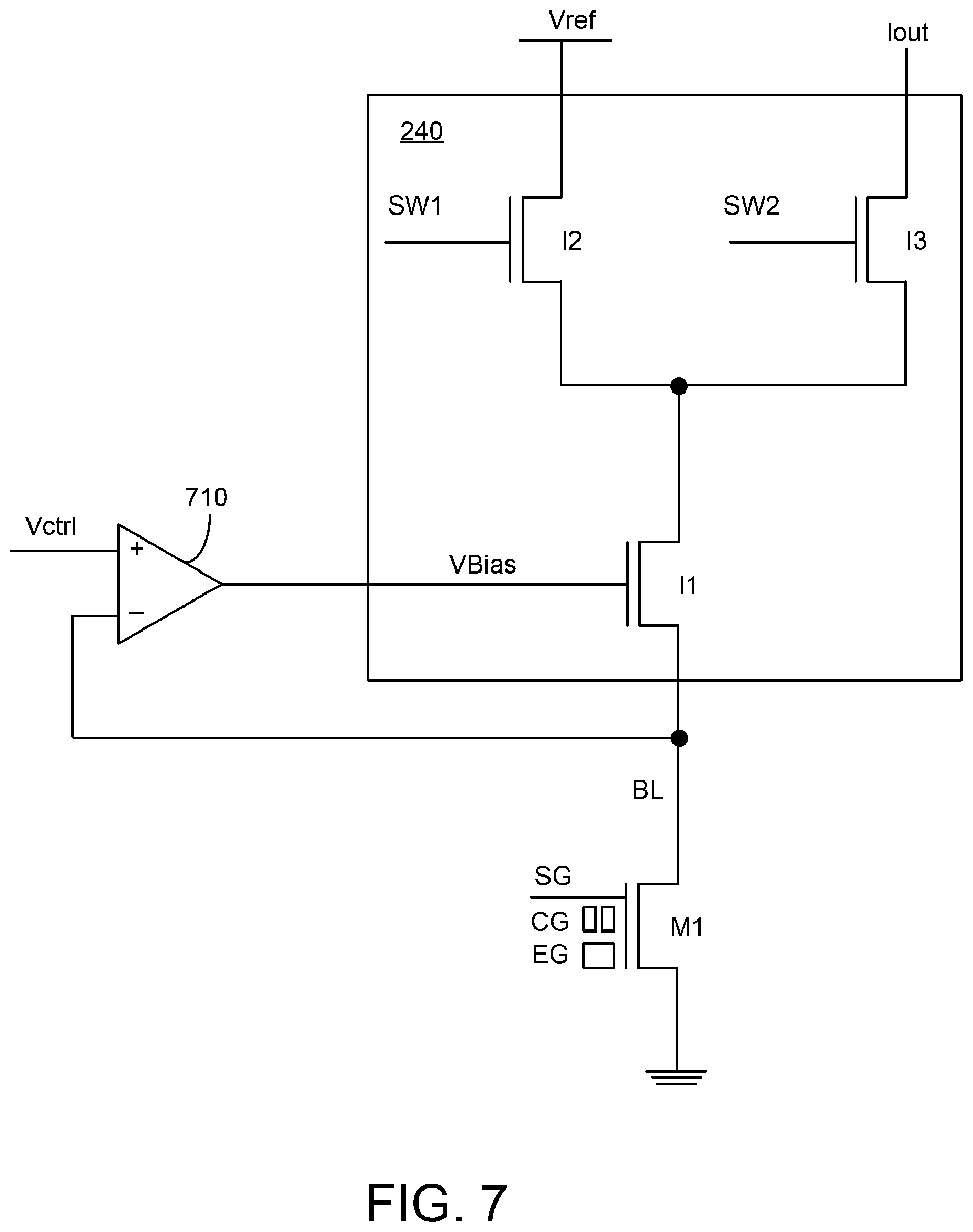 Patent US12106809 Figure 7 – System and method for reliable sensing of memory cells