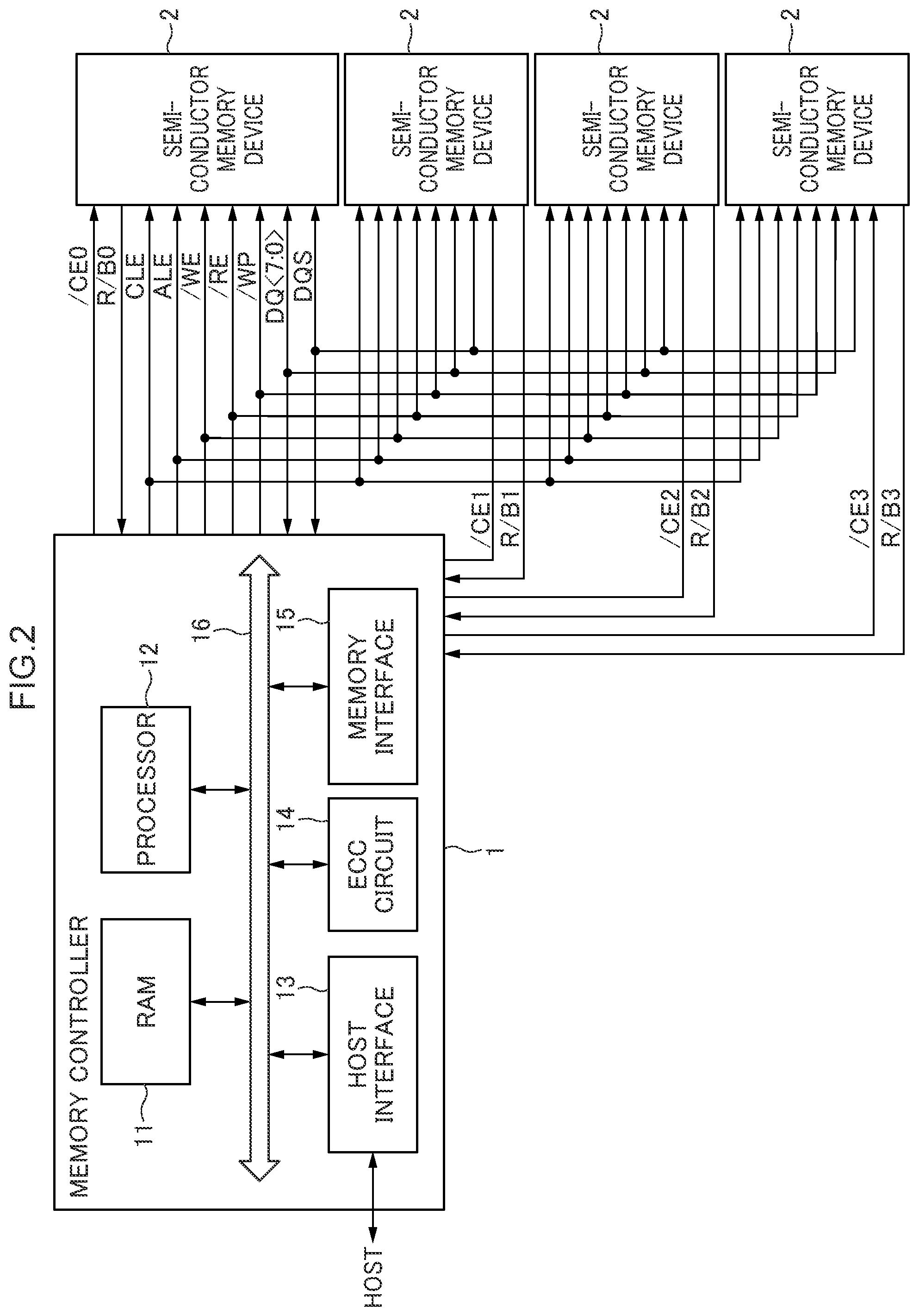 Patent US12106811 Figure 2 – Semiconductor memory device