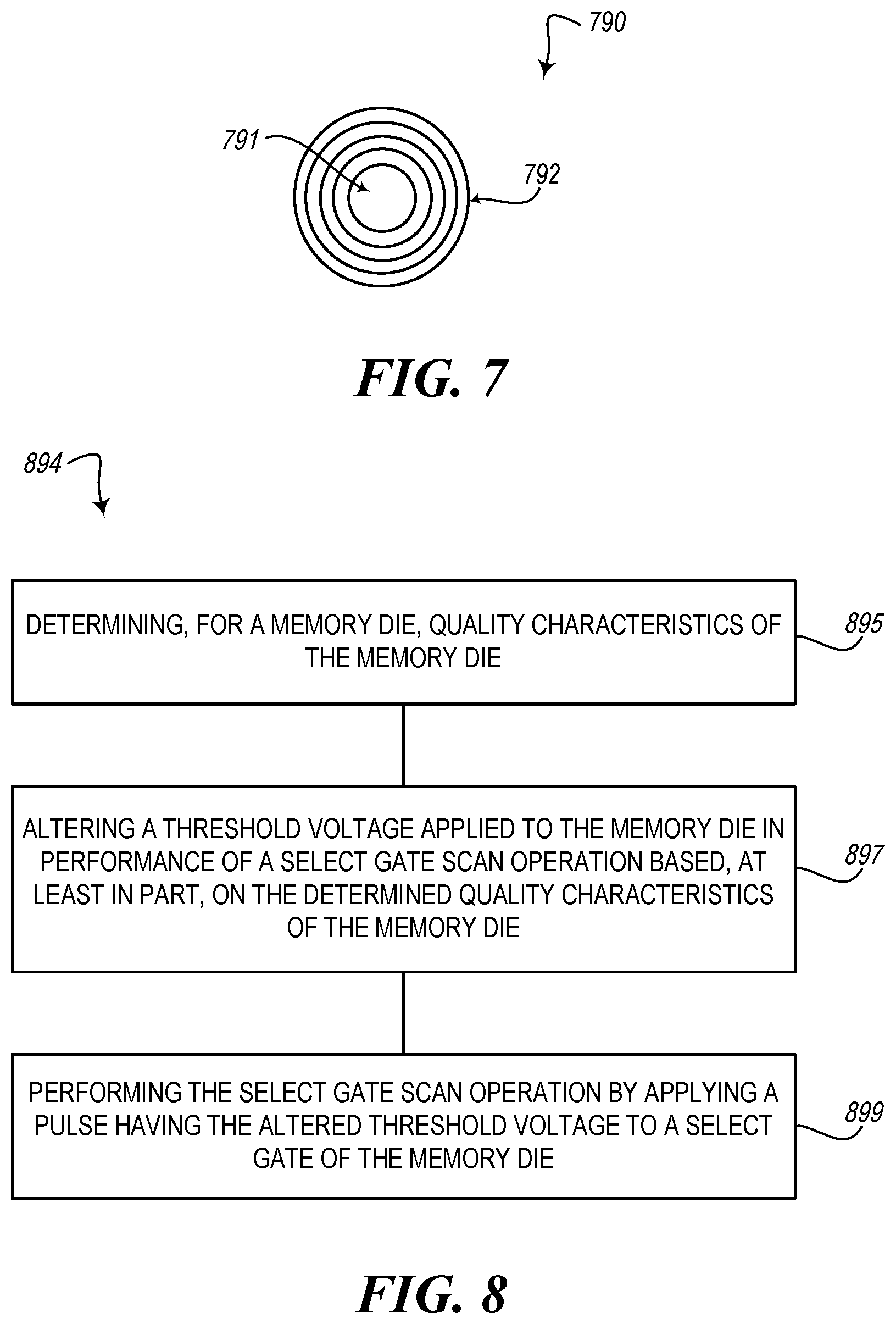 Patent US12106813 Figure 6 – Dynamic prioritization of selector V T scans