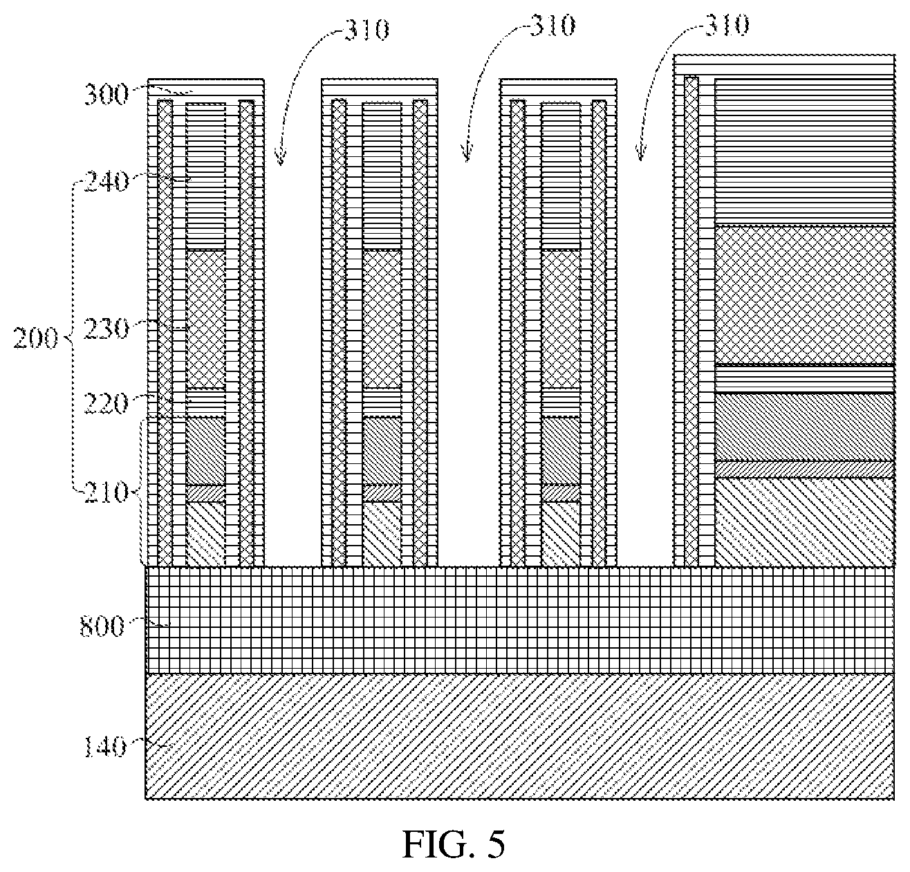 Patent US12106817 Figure 4 – Method for manufacturing a memory