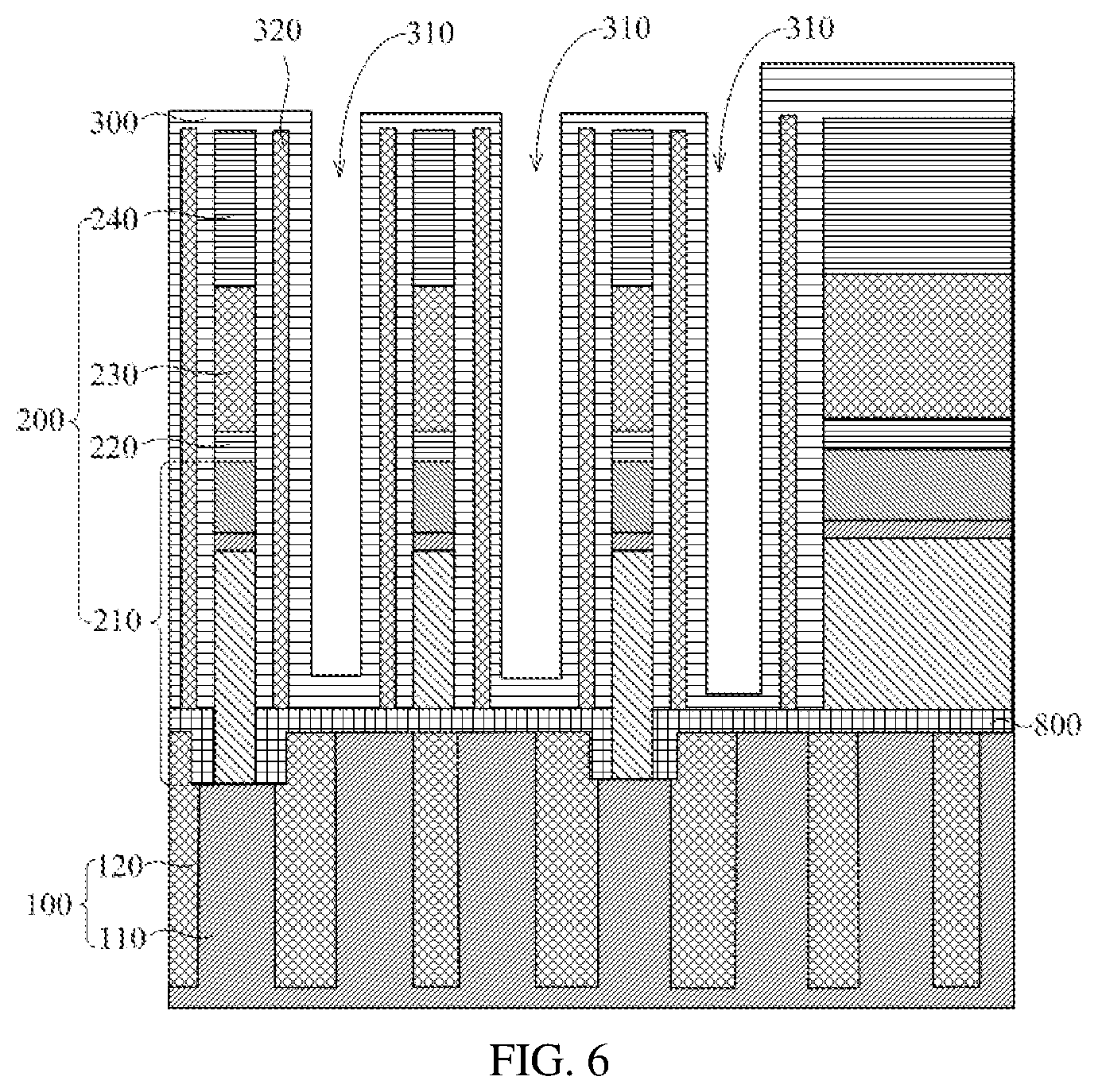 Patent US12106817 Figure 5 – Method for manufacturing a memory