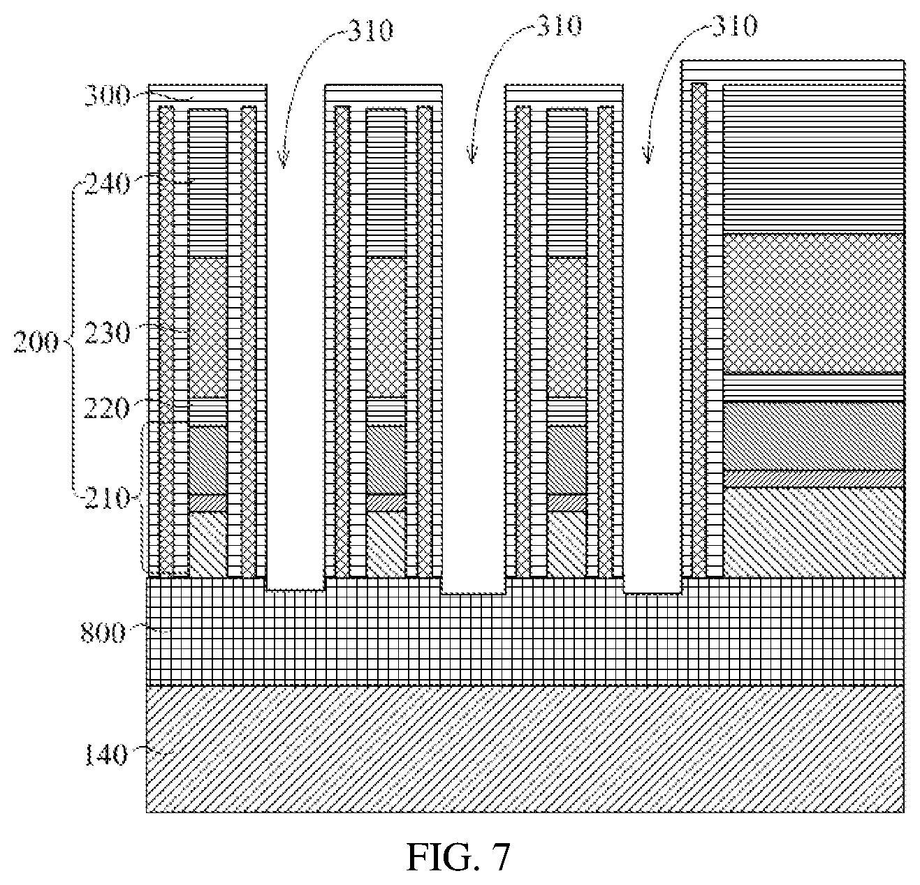 Patent US12106817 Figure 6 – Method for manufacturing a memory