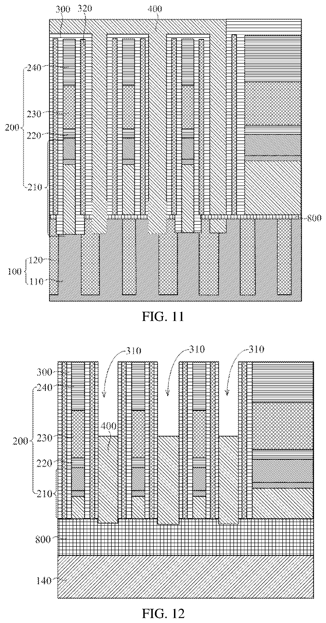 Patent US12106817 Figure 9 – Method for manufacturing a memory