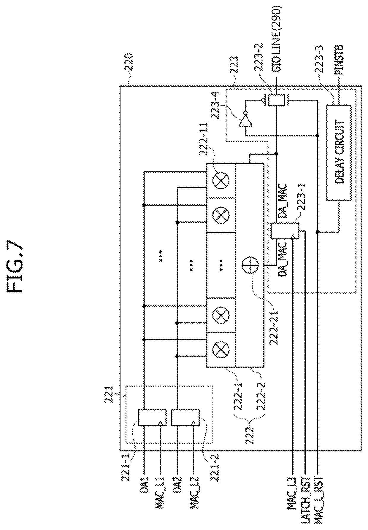 Patent US12106819 Figure 7 – Processing-in-memory (PIM) device