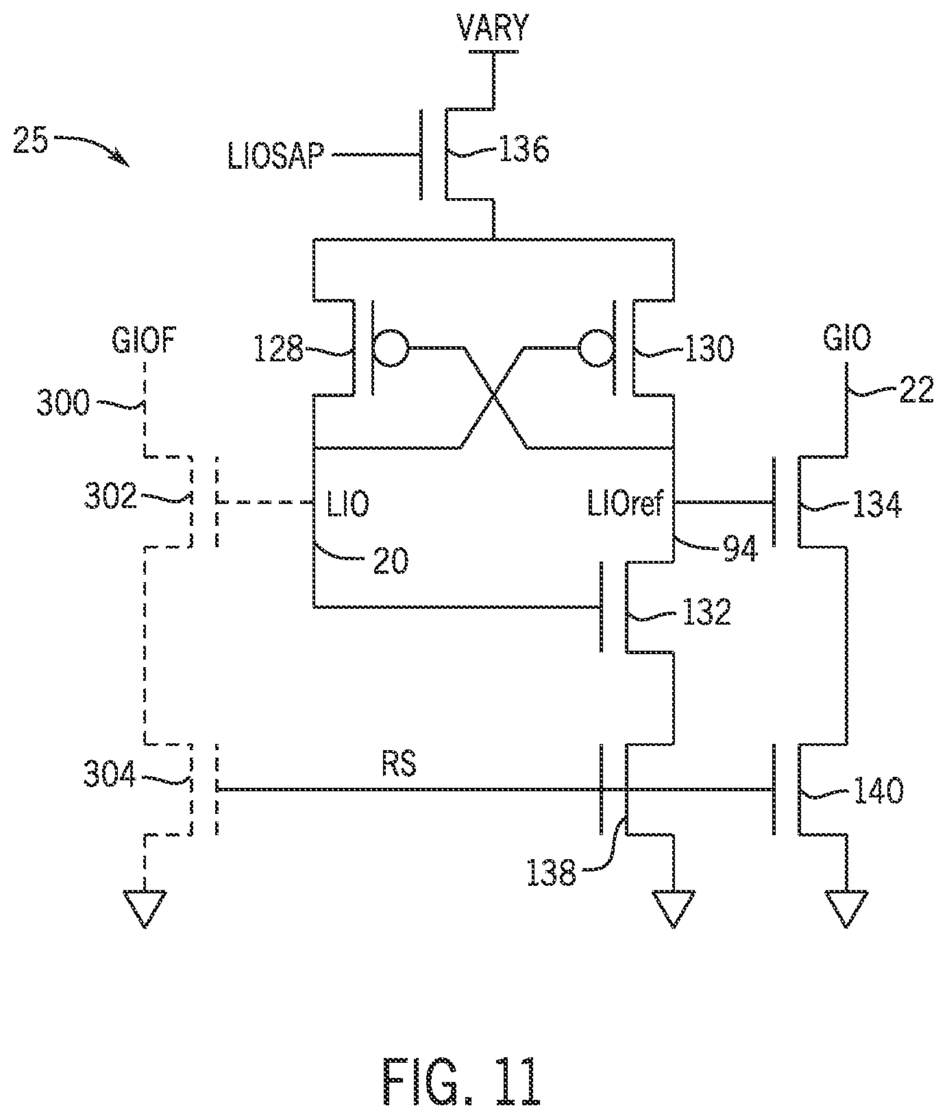 Patent US12106820 Figure 10 – Single column select architecture for sense amplifier circuity