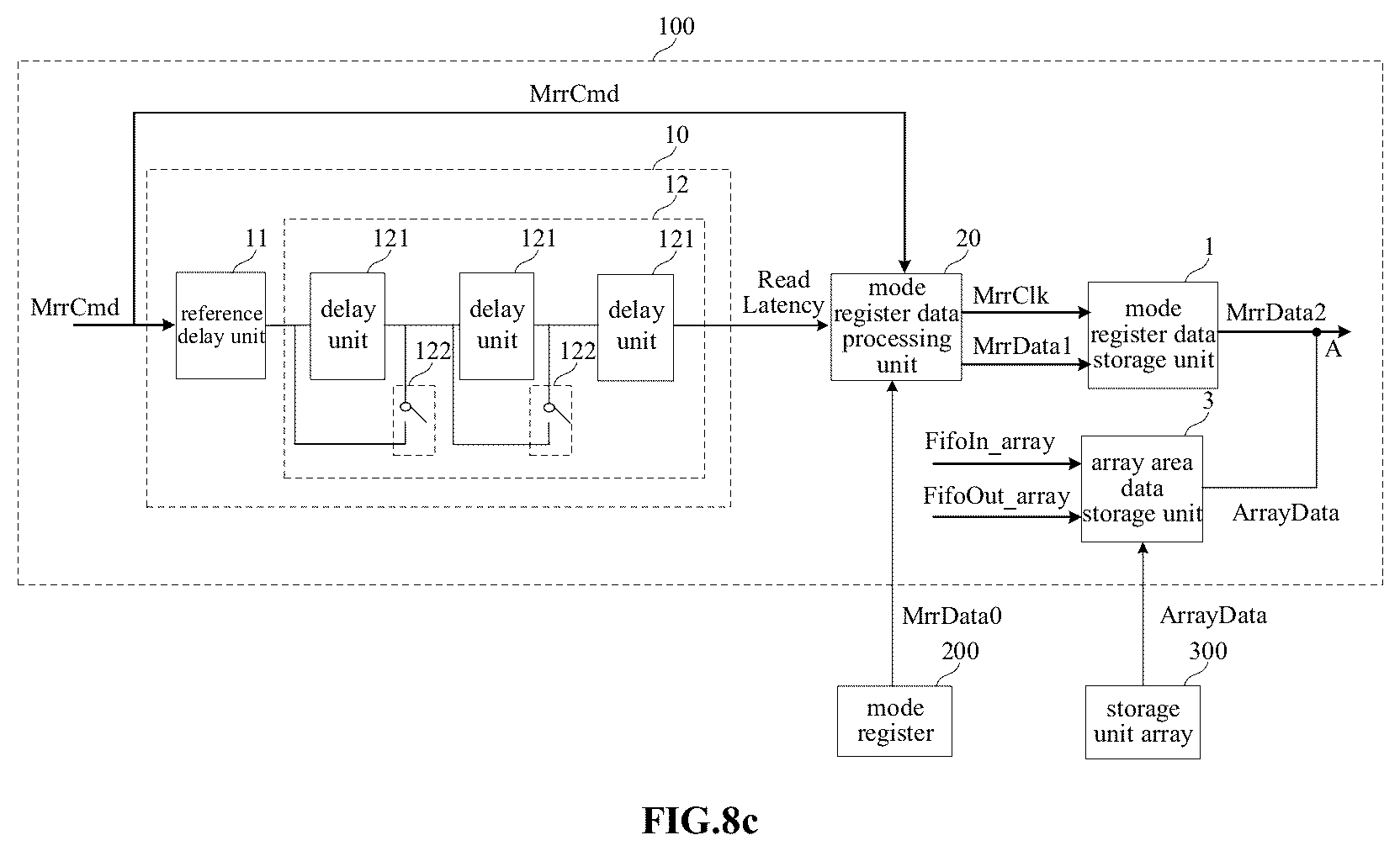 Patent US12106821 Figure 11 – Data transmission circuit, method of making it, and storage device