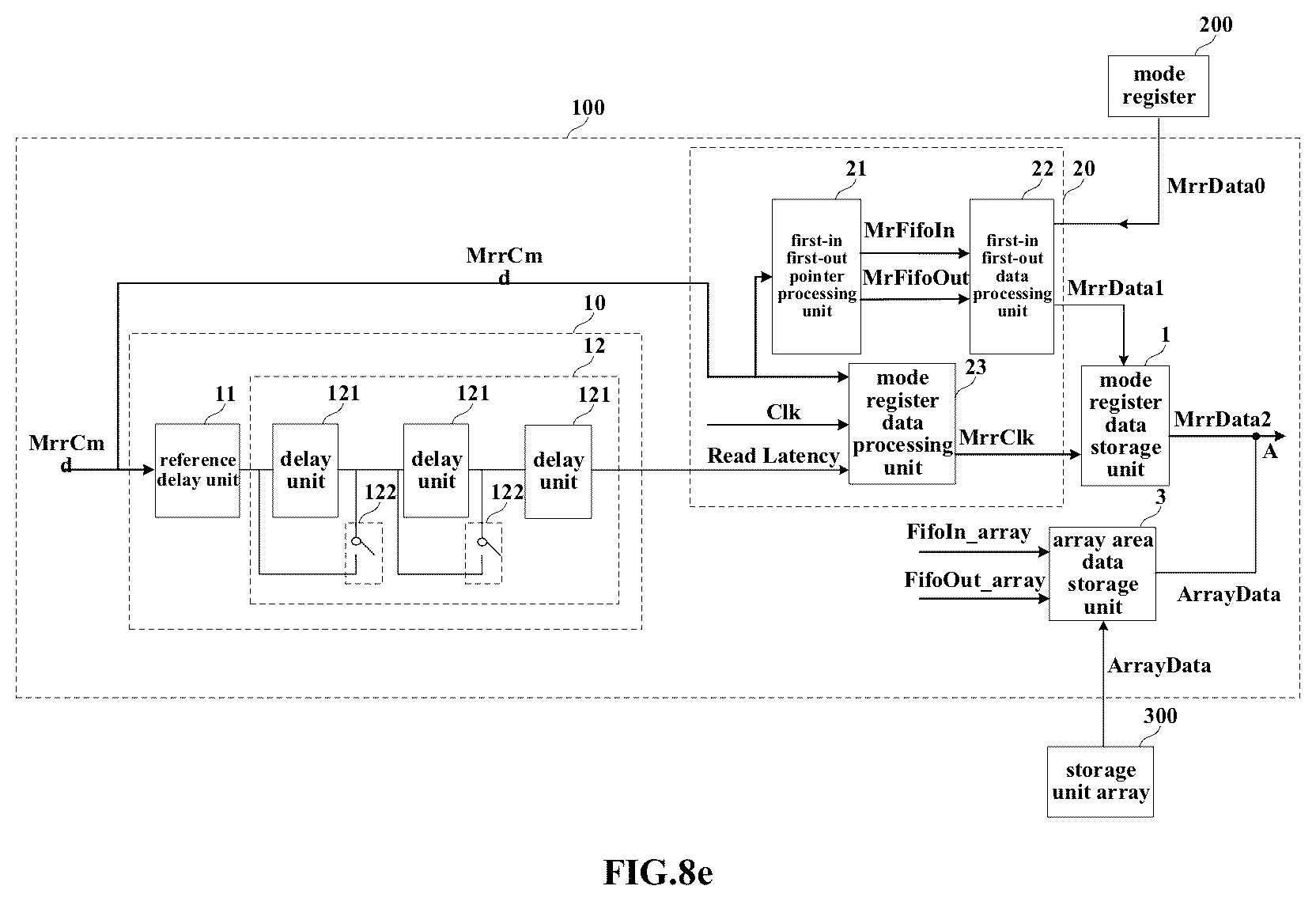 Patent US12106821 Figure 13 – Data transmission circuit, method of making it, and storage device