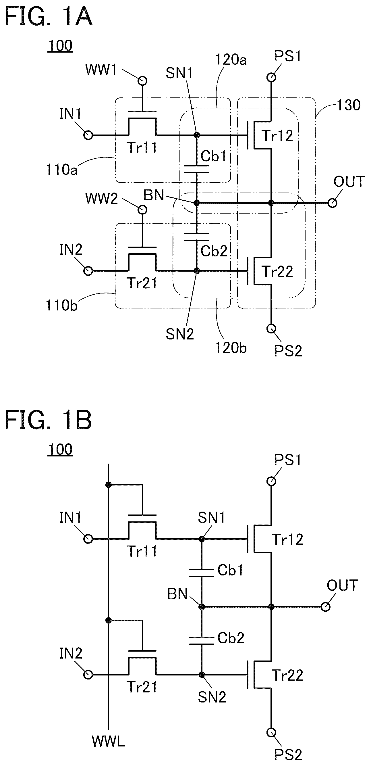Patent US12106823 Figure 1 – Semiconductor device using transistors having low off-state current