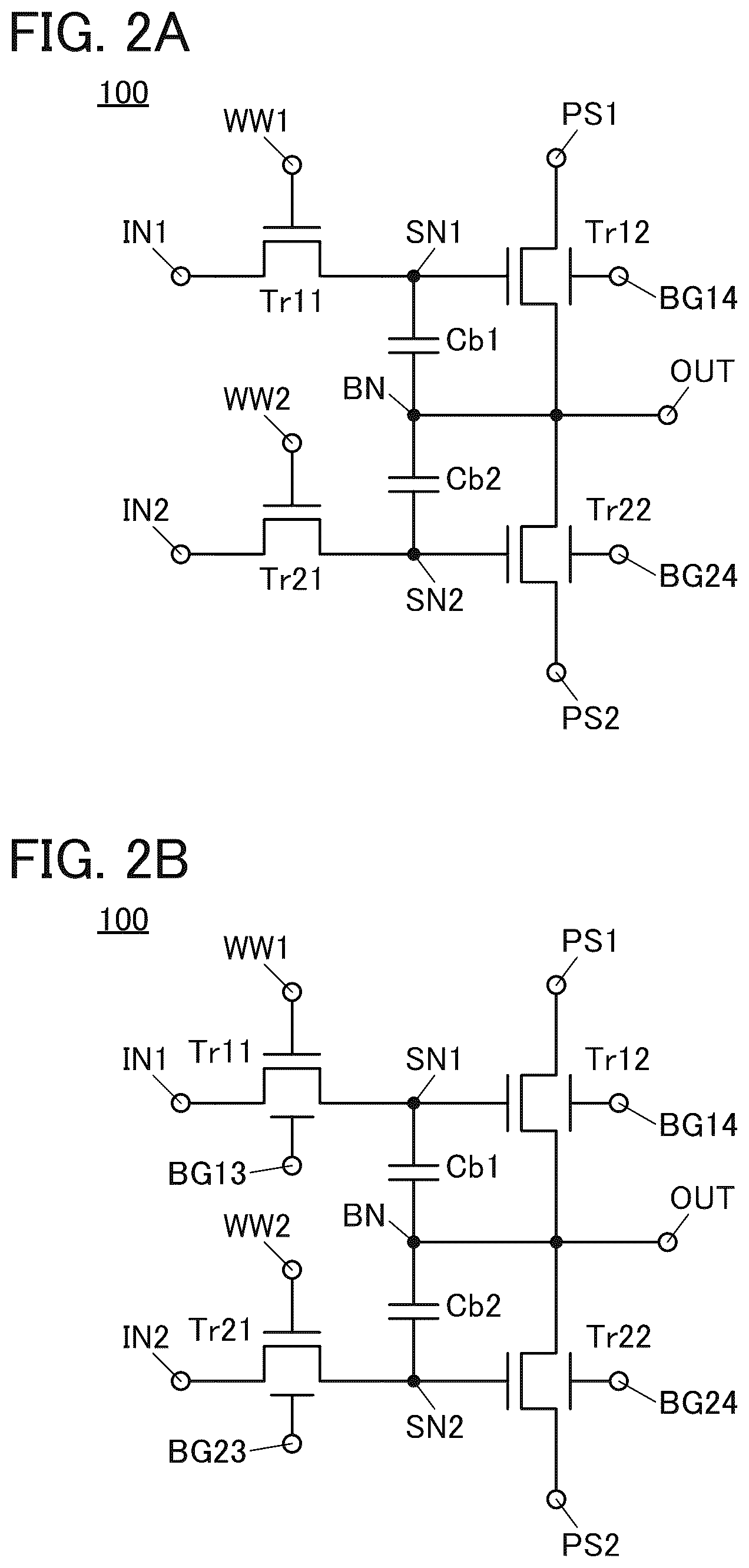 Patent US12106823 Figure 2 – Semiconductor device using transistors having low off-state current