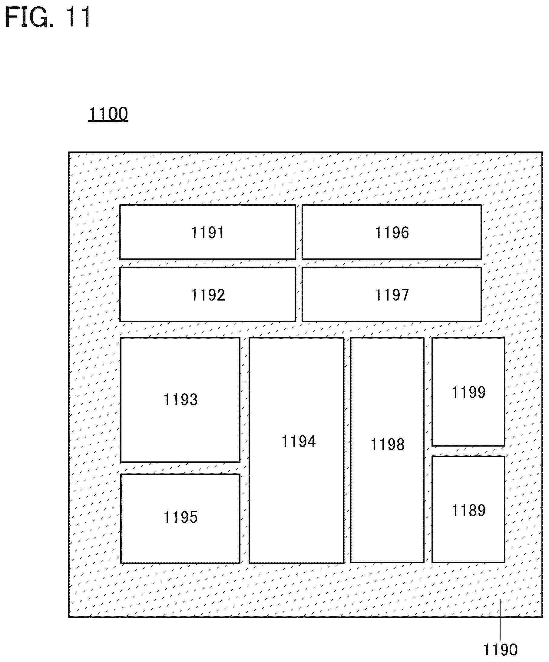Patent US12106823 Figure 11 – Semiconductor device using transistors having low off-state current