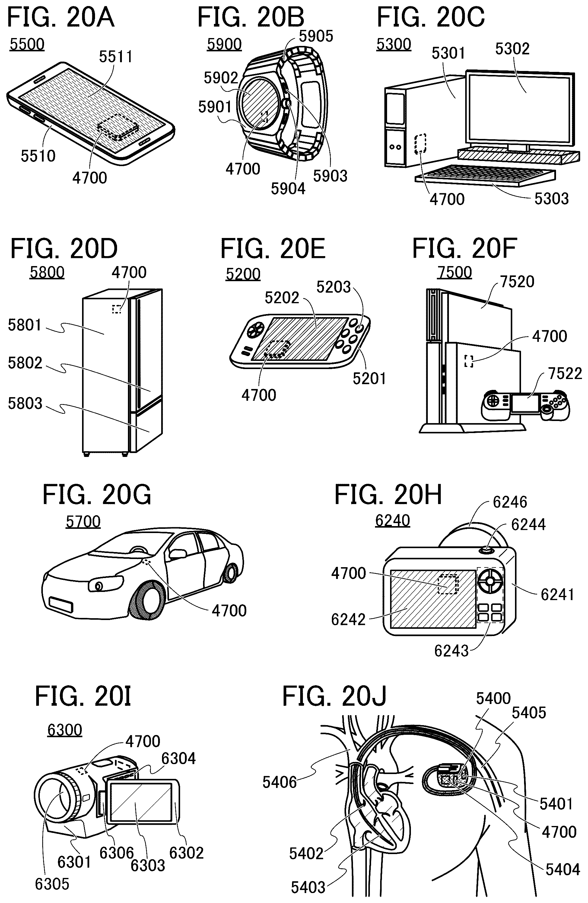 Patent US12106823 Figure 20 – Semiconductor device using transistors having low off-state current