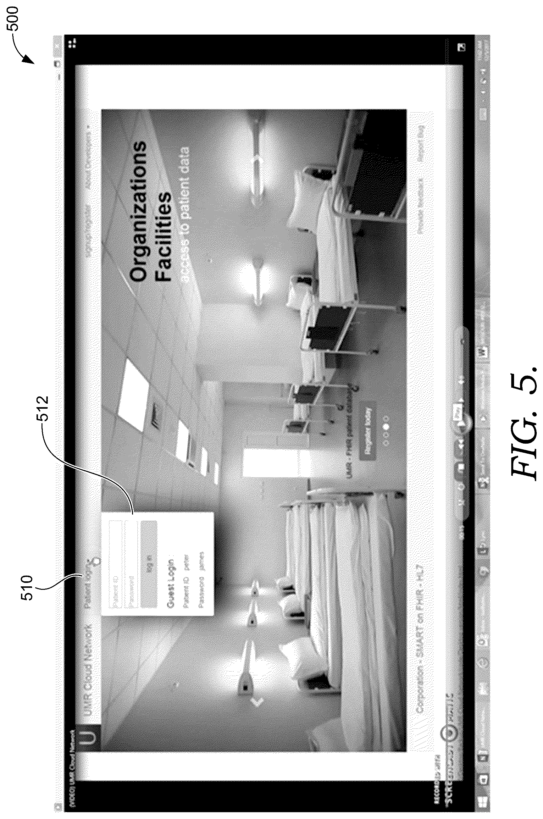 Patent US12106833 Figure 5 – Customizing healthcare app offerings based on clinical records