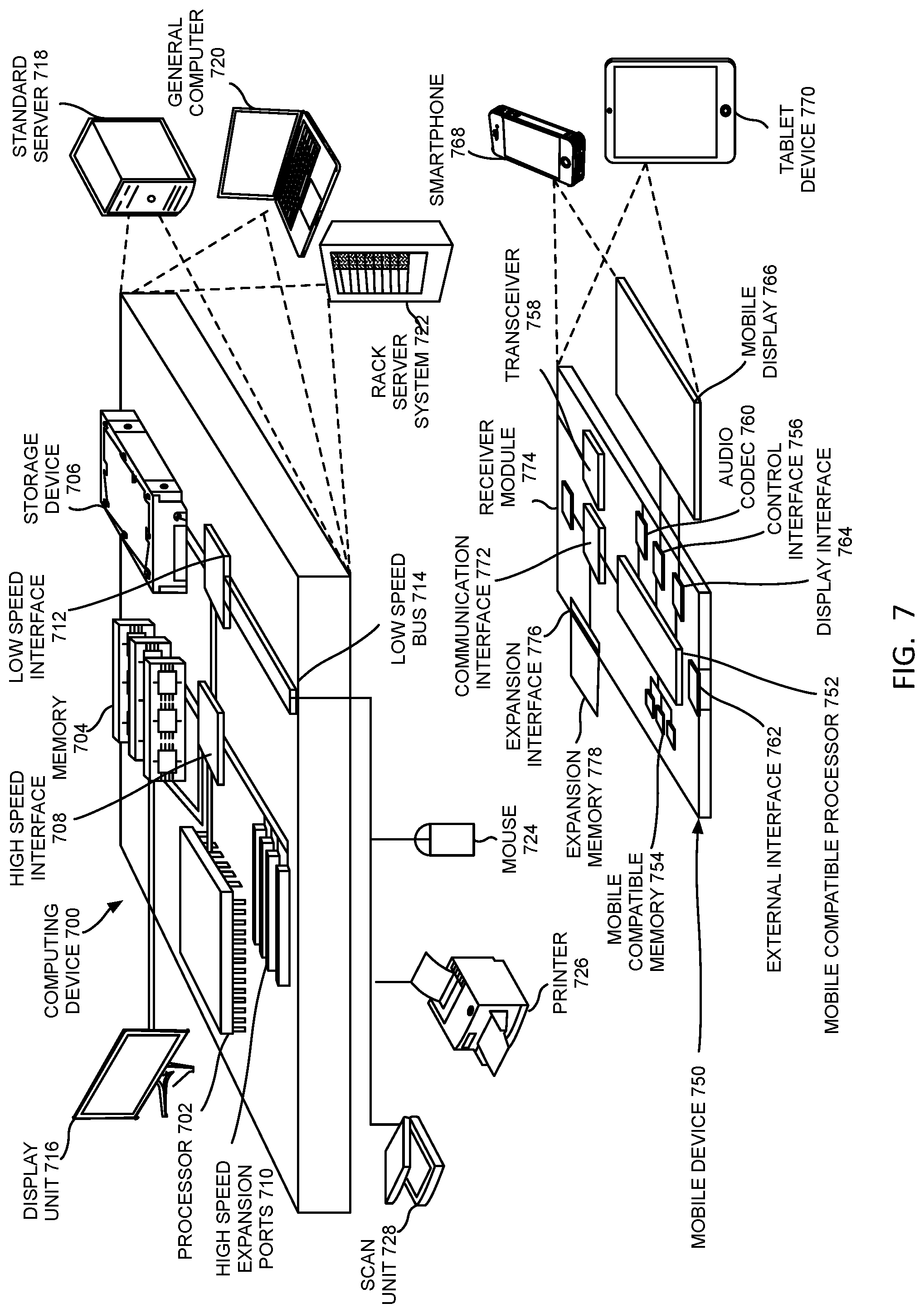 Patent US12106834 Figure 7 – Data aggregation and process automation systems and methods