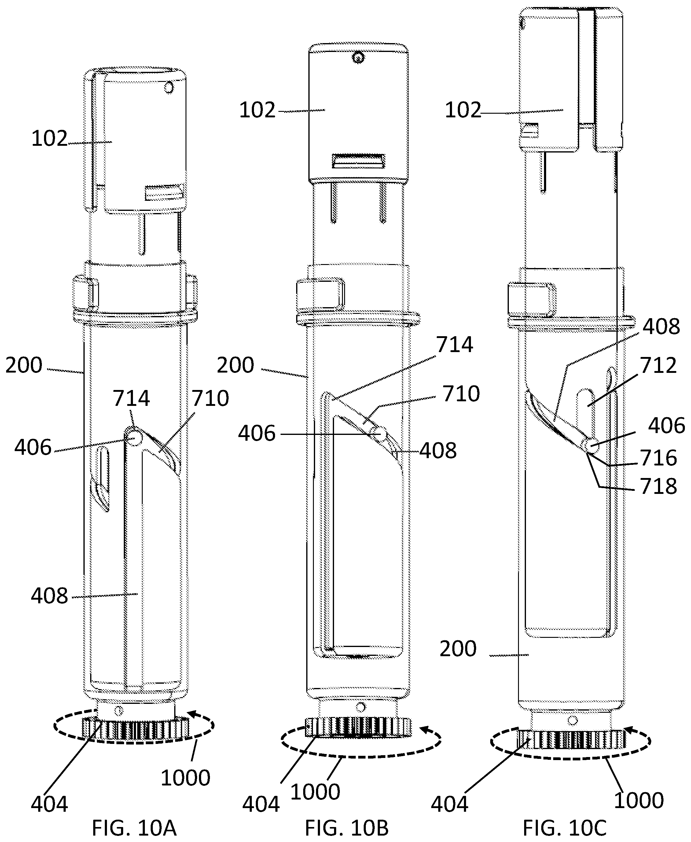 Patent US12106836 Figure 12 – Biometrcially controlled handheld oral medication dispensing device