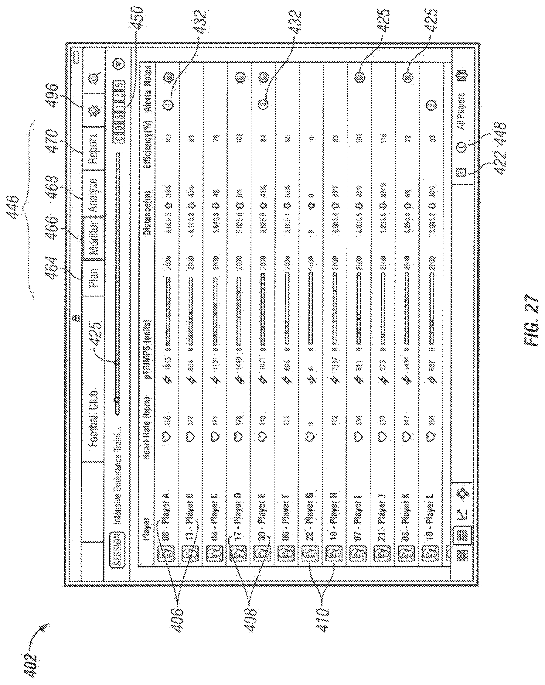 Patent US12106839 Figure 14 – Group performance monitoring system and method