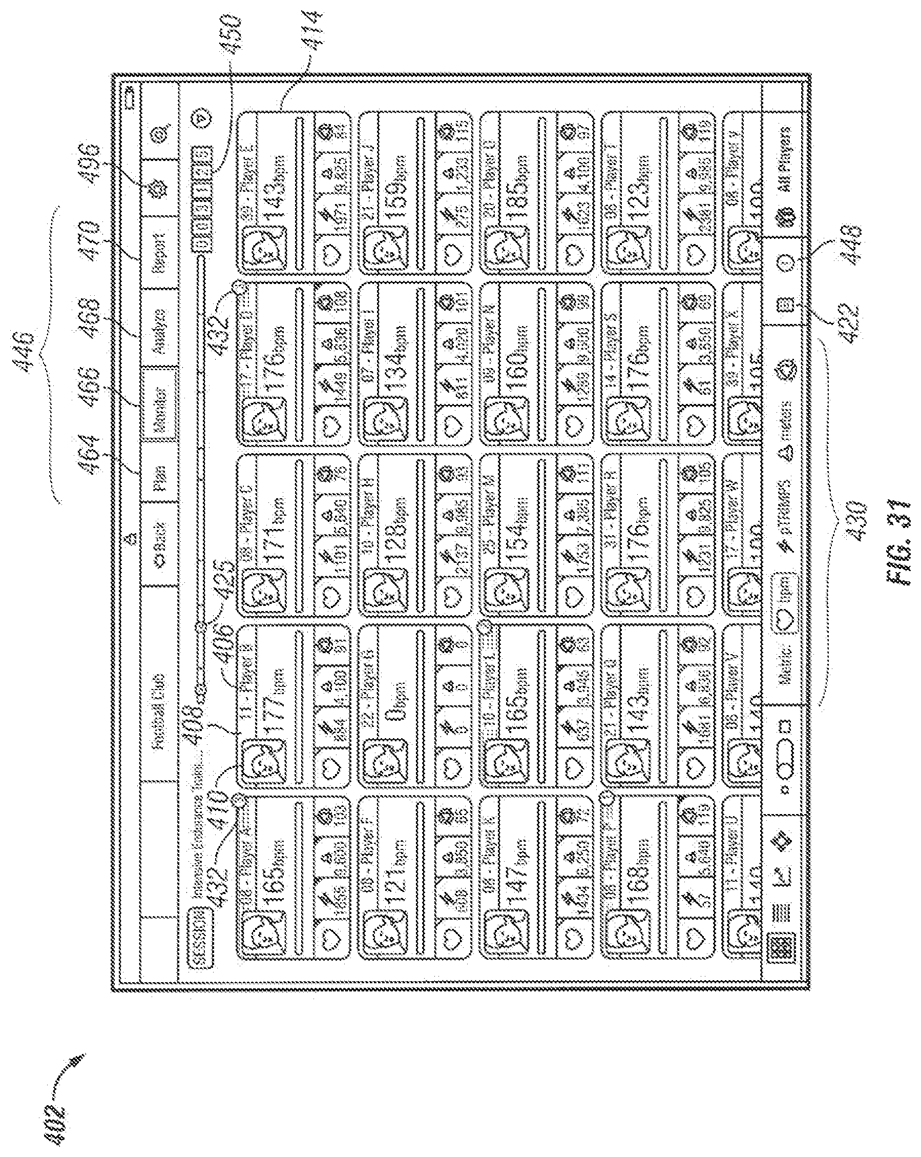 Patent US12106839 Figure 18 – Group performance monitoring system and method