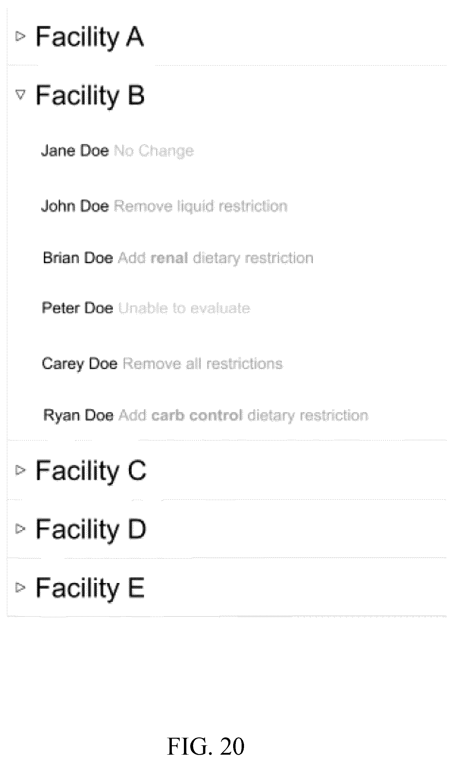 Patent US12106842 Figure 19 – Systems, methods, and media for automated dietary management in healthcare facilities