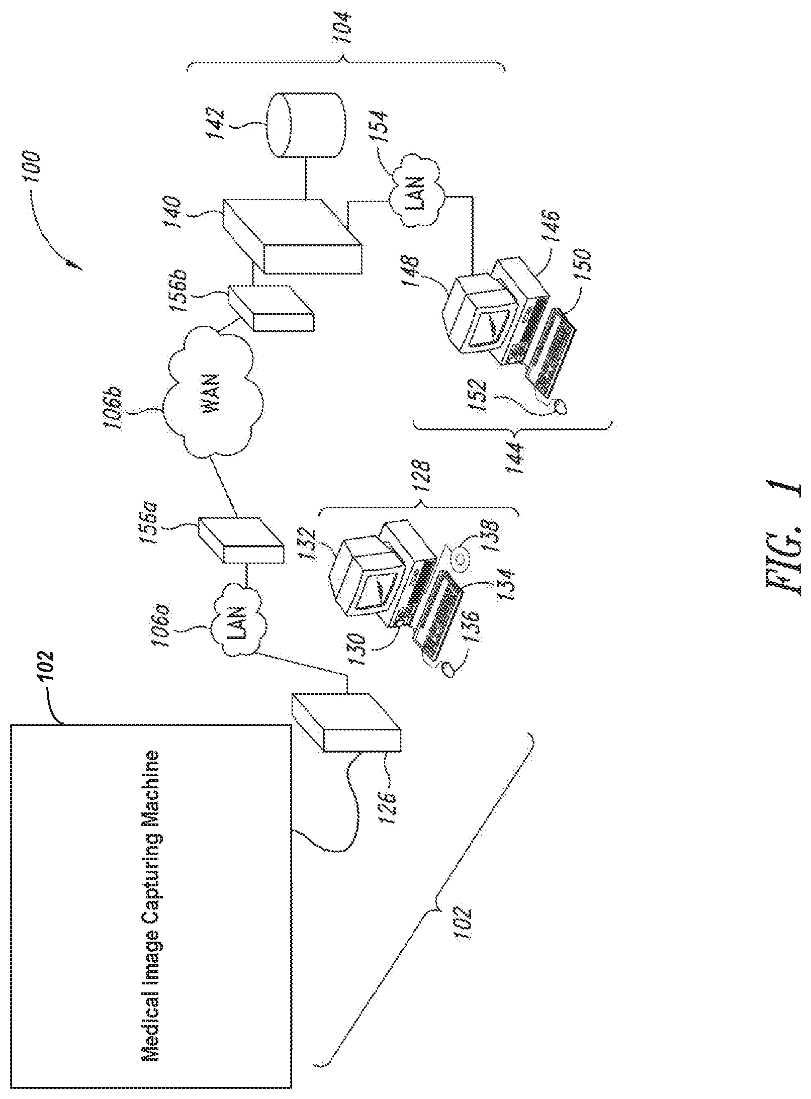 Patent US12106846 Figure 1 – Systems and methods for high bit depth rendering of medical images in a web browser