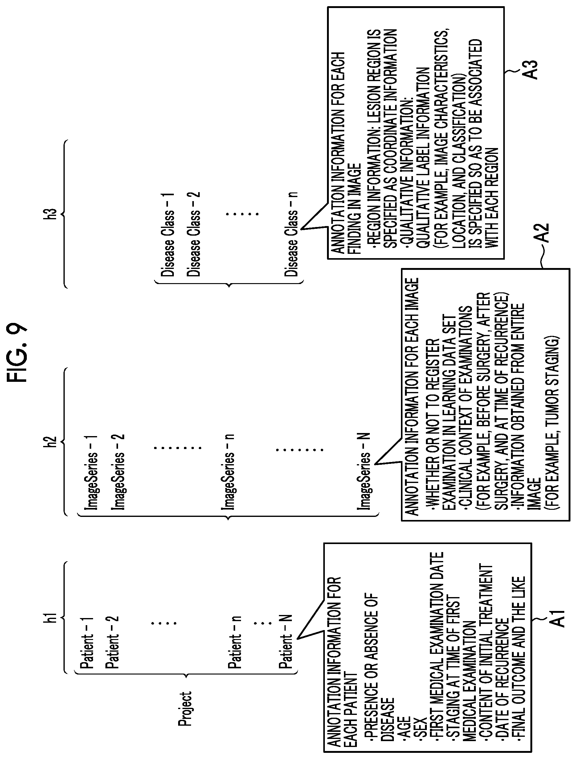Patent US12106847 Figure 9 – Annotation support apparatus, annotation support method, and annotation support program