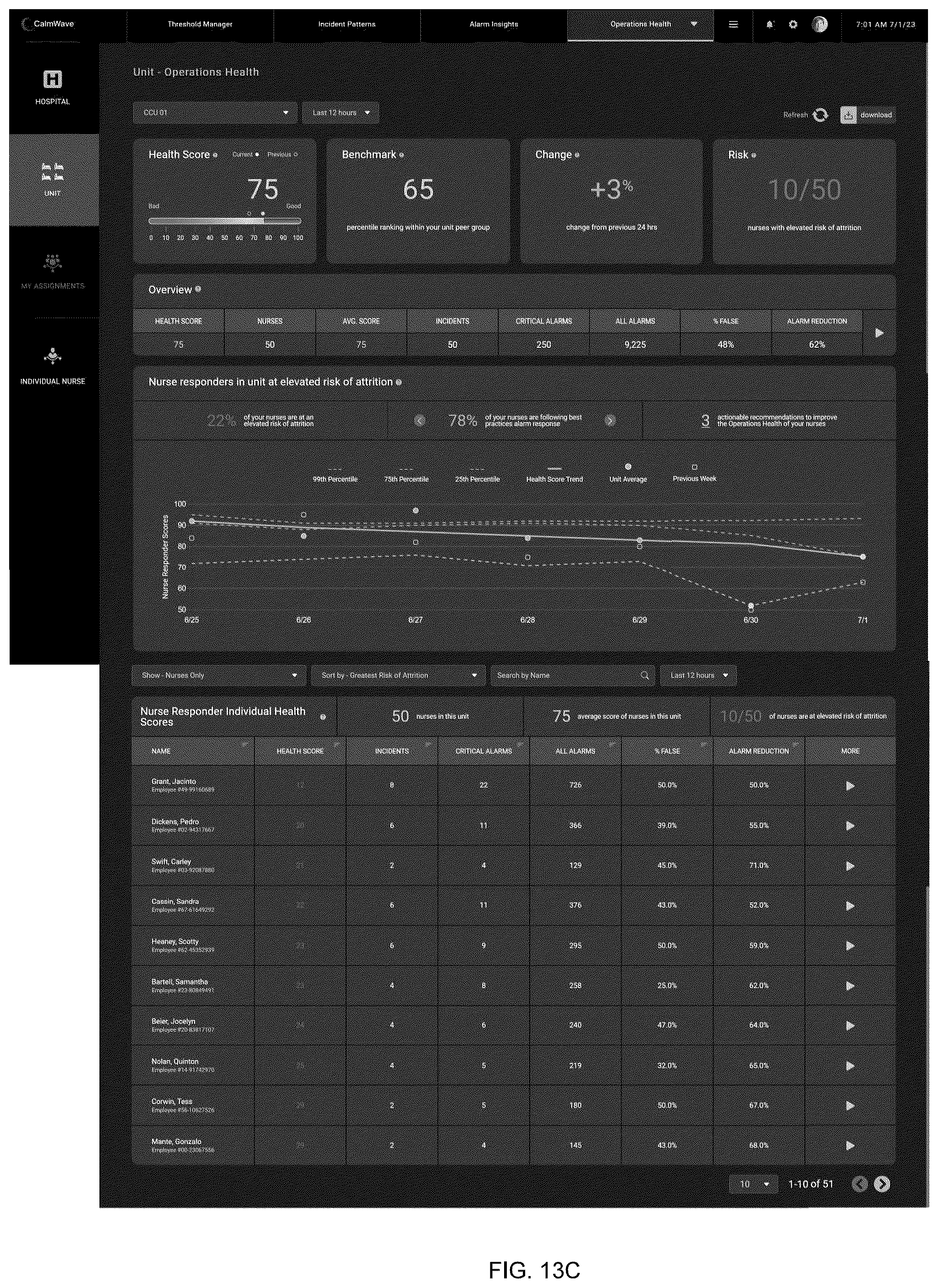 Patent US12106851 Figure 15 – Information management system and method