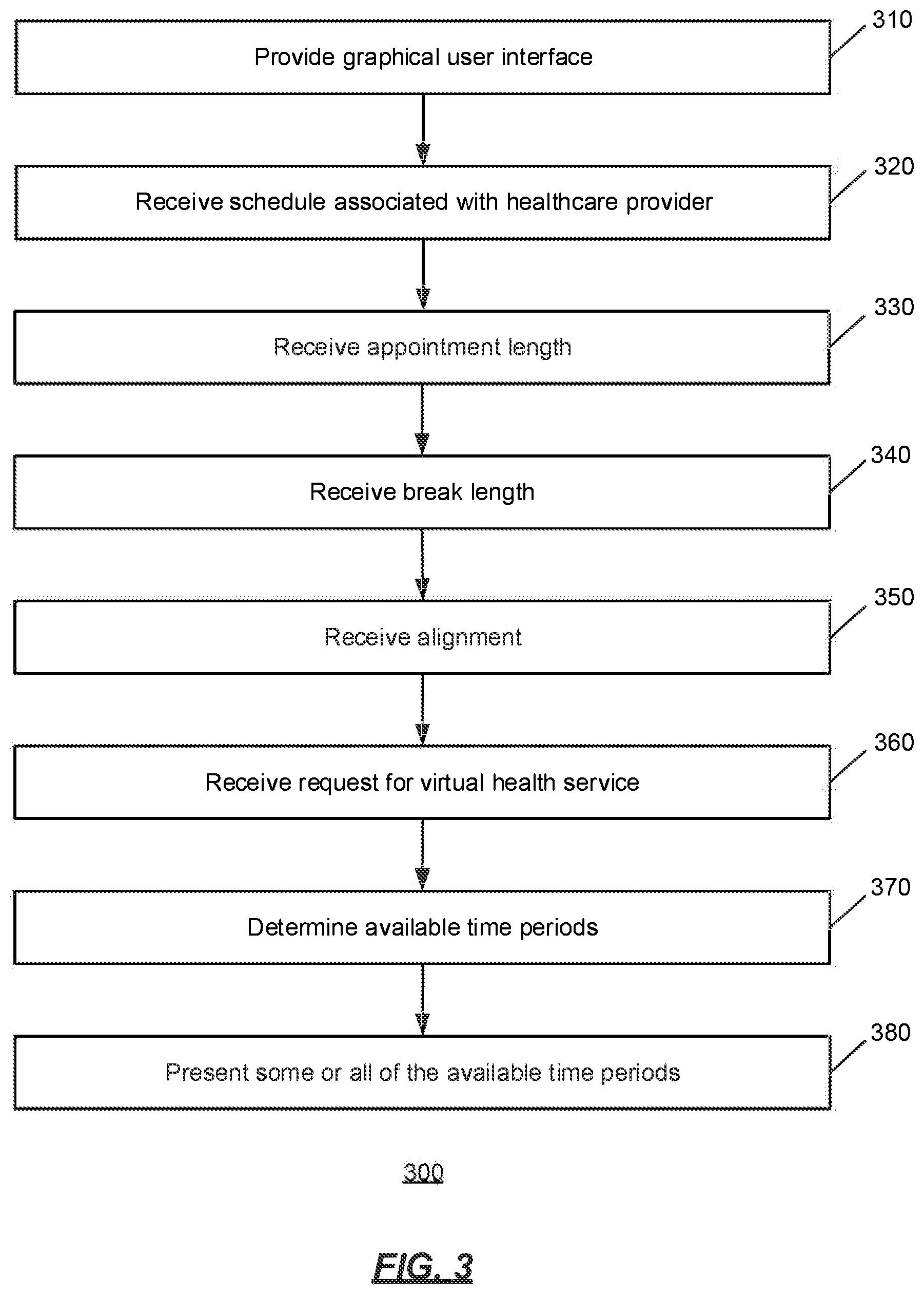 Patent US12106853 Figure 3 – Systems and methods for providing virtual health services