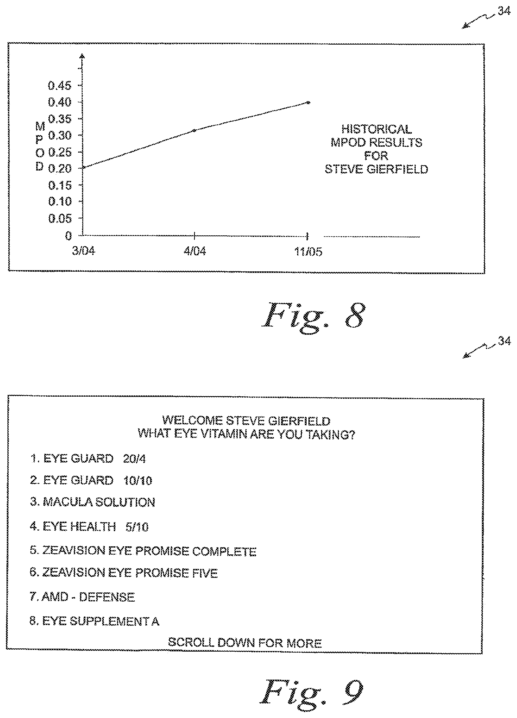 Patent US12106861 Figure 5 – Diagnostic, prescriptive, and data-gathering system and method for macular pigment deficits and other eye disorders
