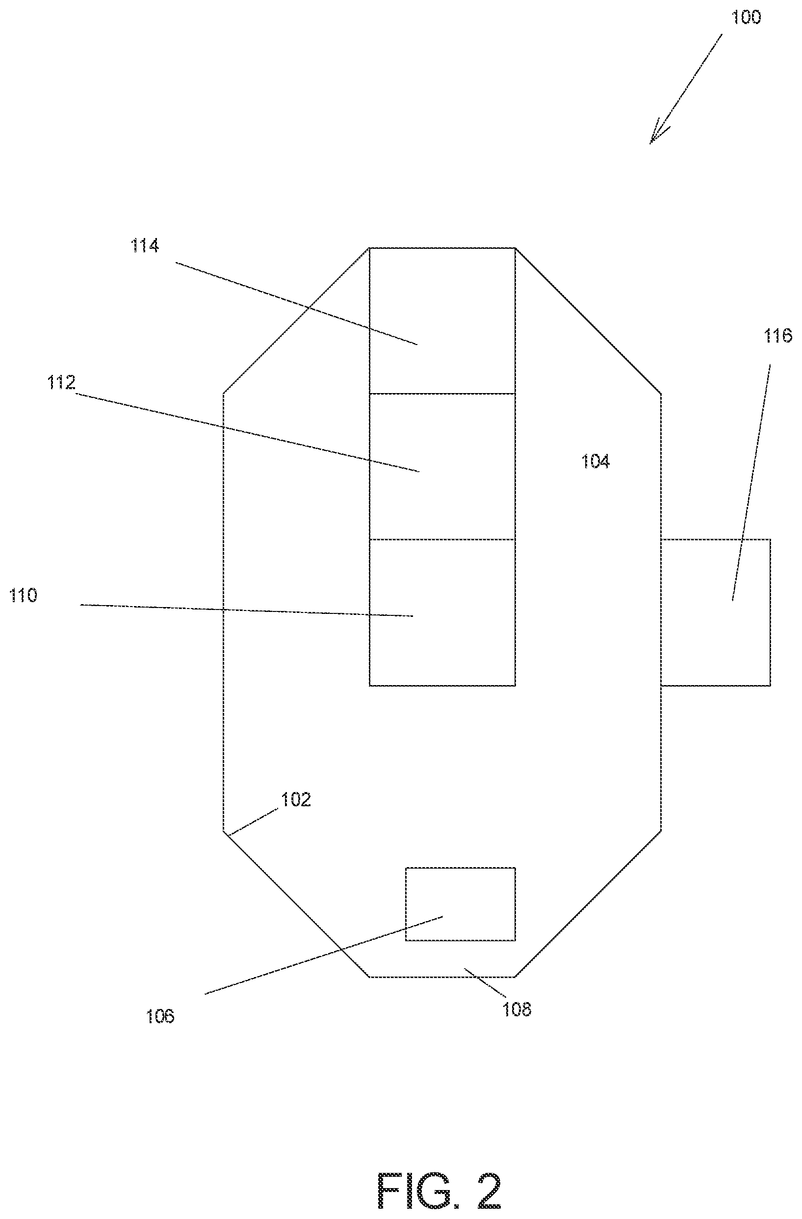 Patent US12106866 Figure 2 – Acoustic tracking system and method for nuclear sources