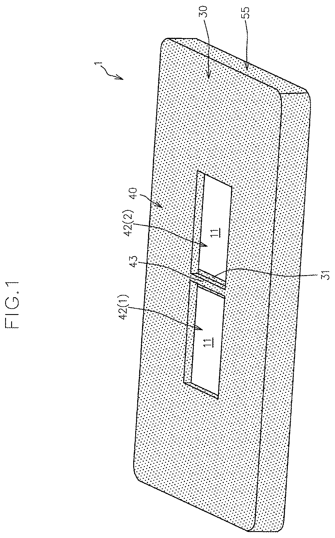 Patent US12106869 Figure 1 – Busbar assembly and method for manufacturing the same