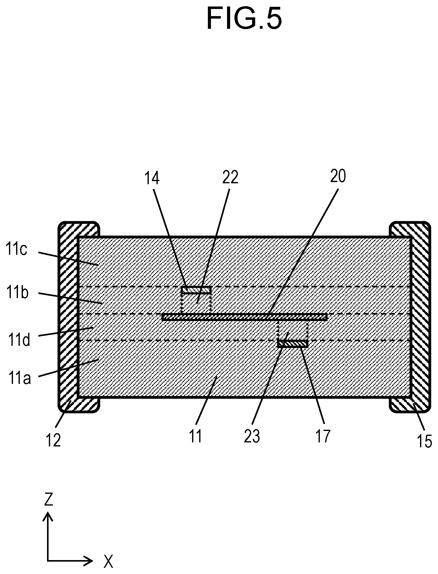 Patent US12106877 Figure 5 – Chip resistor for reducing stray capacitance