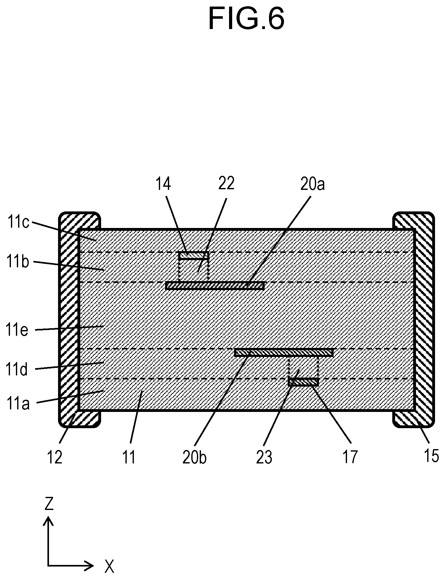 Patent US12106877 Figure 6 – Chip resistor for reducing stray capacitance